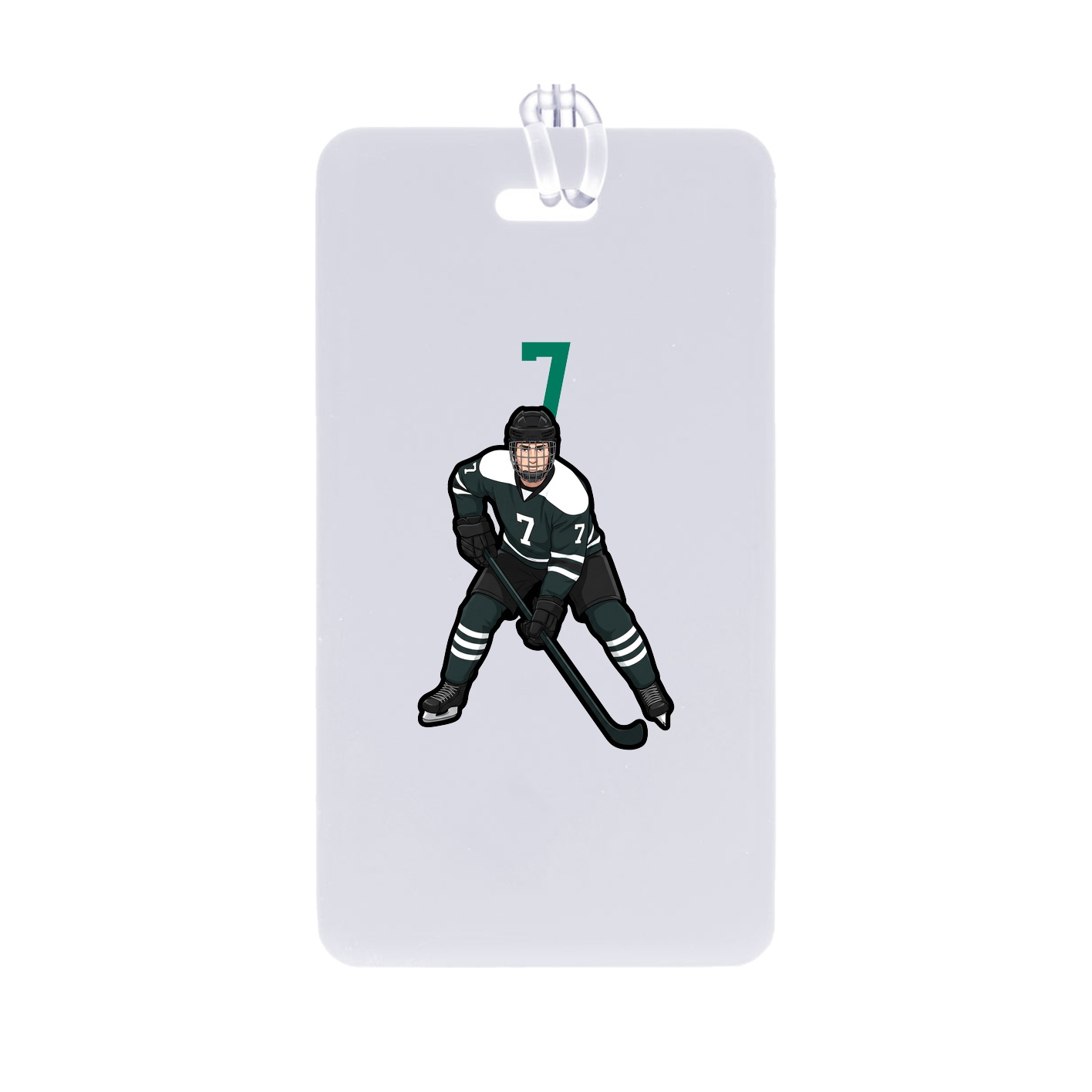 Bag Tag — Number Top in Classic