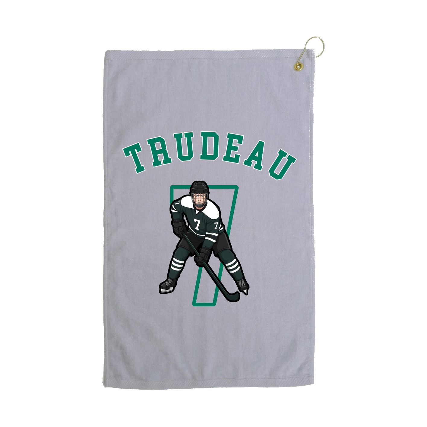 Golf Towel — Shirsey Arch in Grey