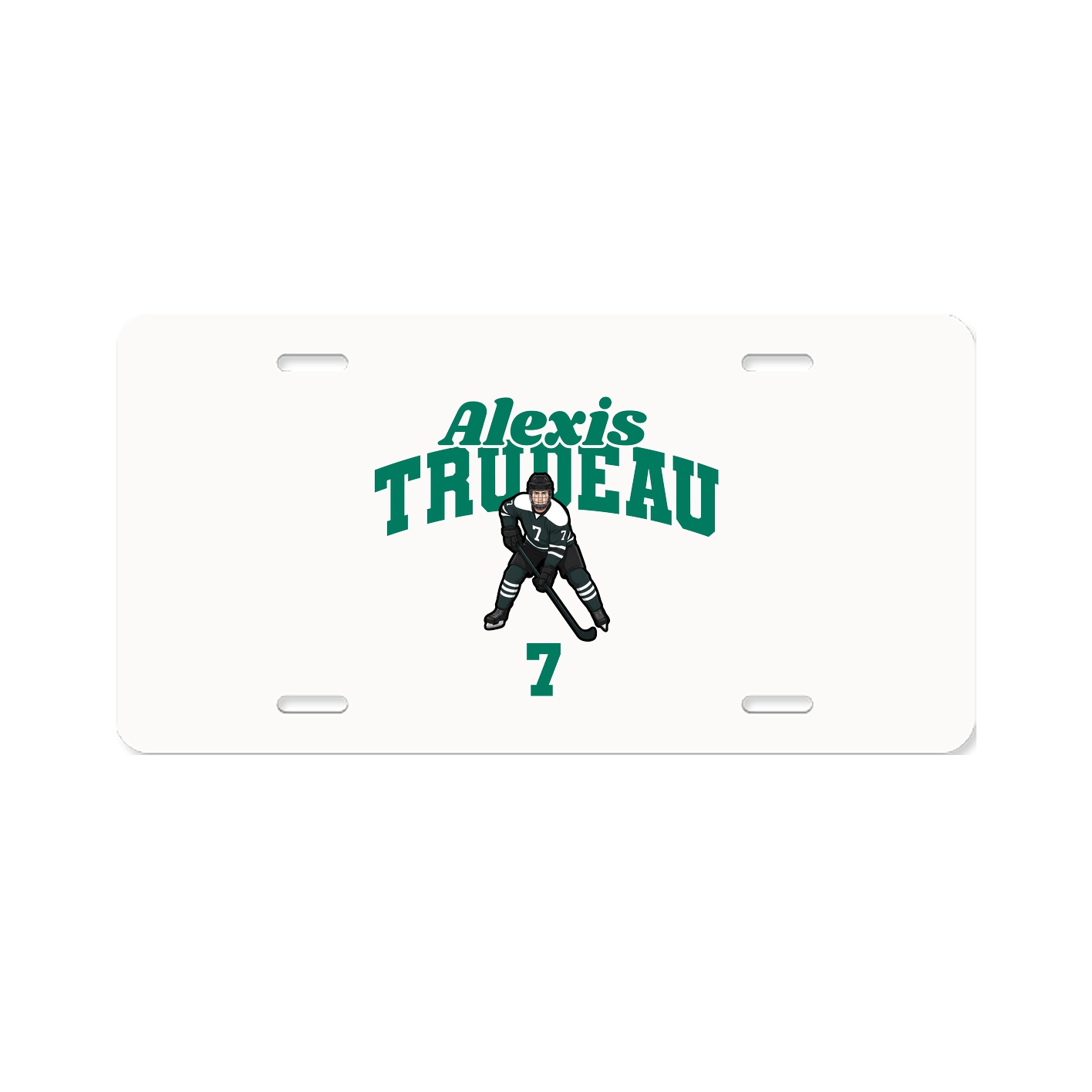 License Plate — Signature Arch in Classic