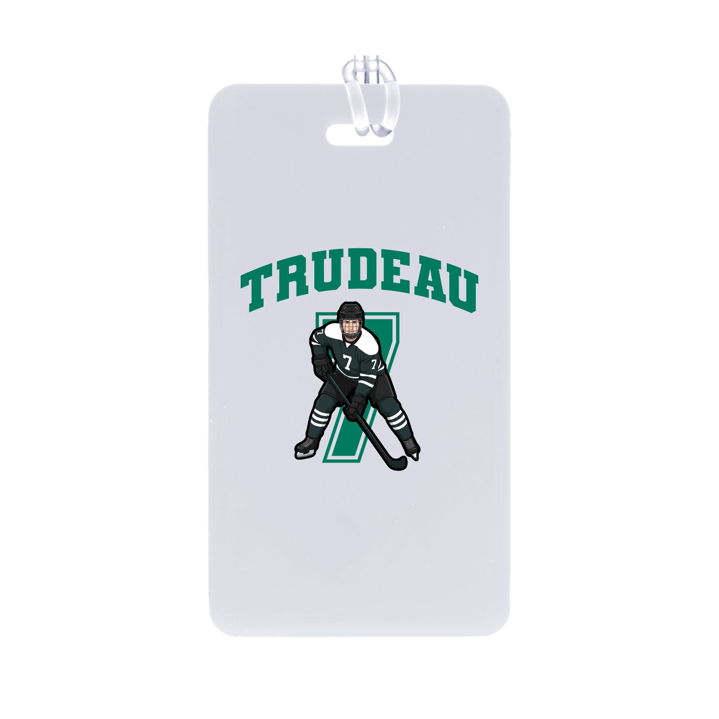 Bag Tag — Number in Classic