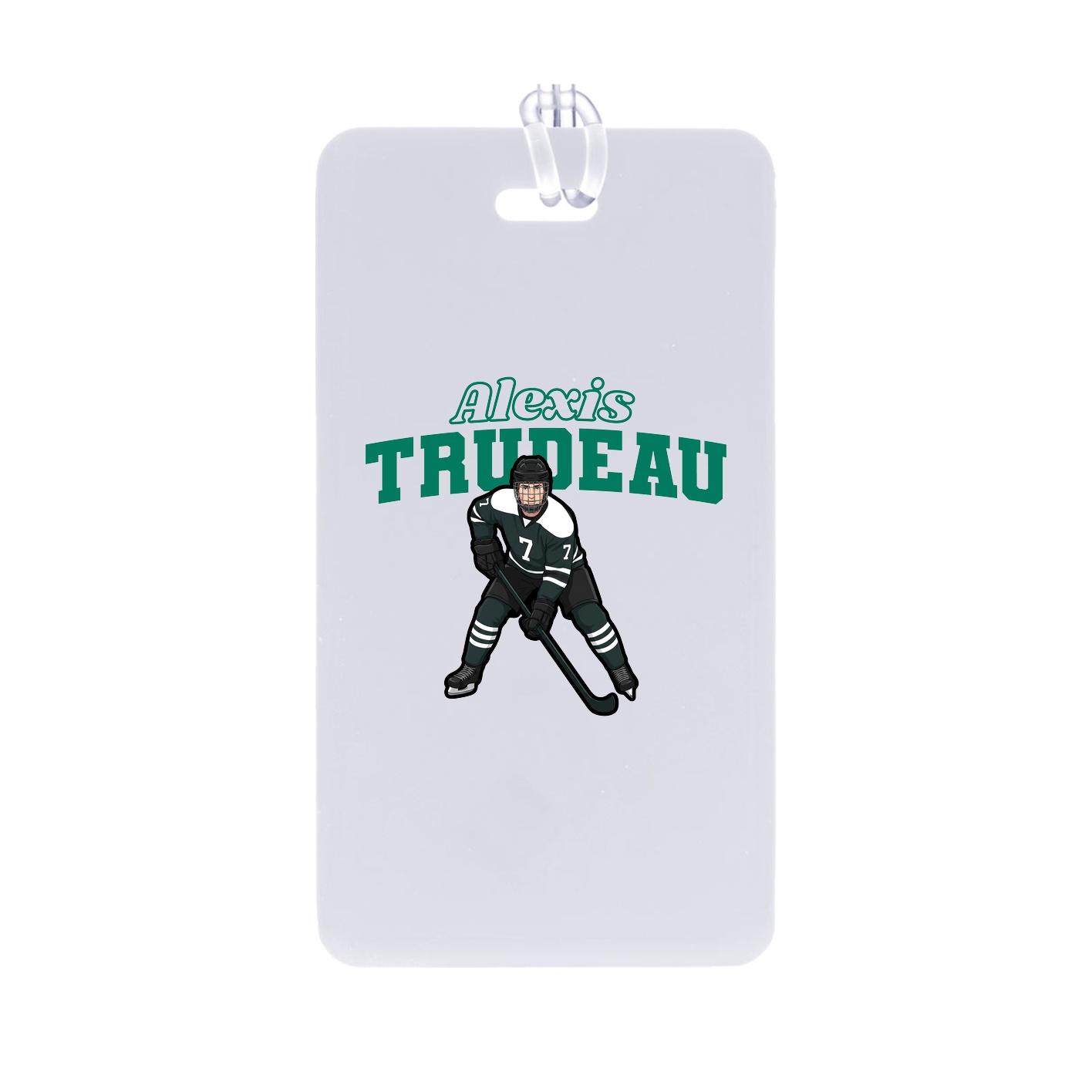 Bag Tag — Name Arch in Classic