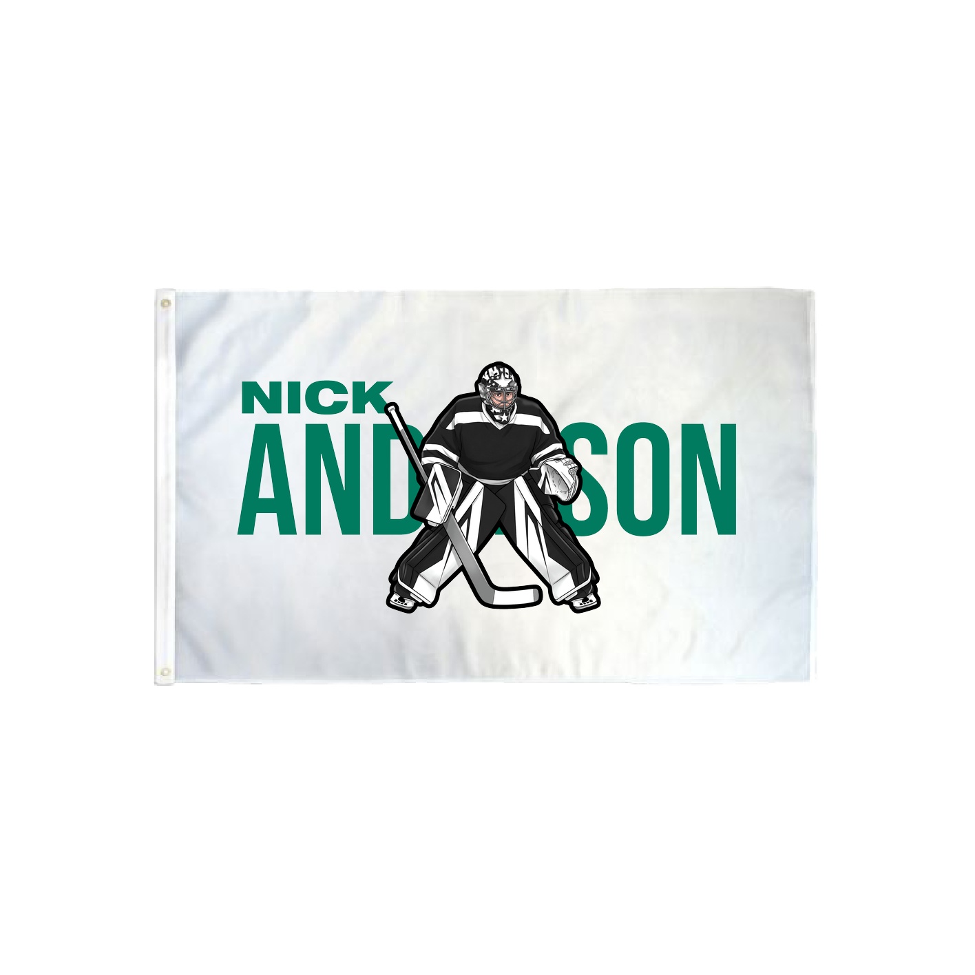 3x5 Flag — Player Name in Classic