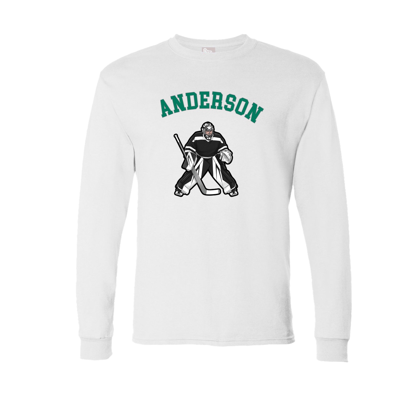 Long Sleeve Tee — Shirsey Arch in White