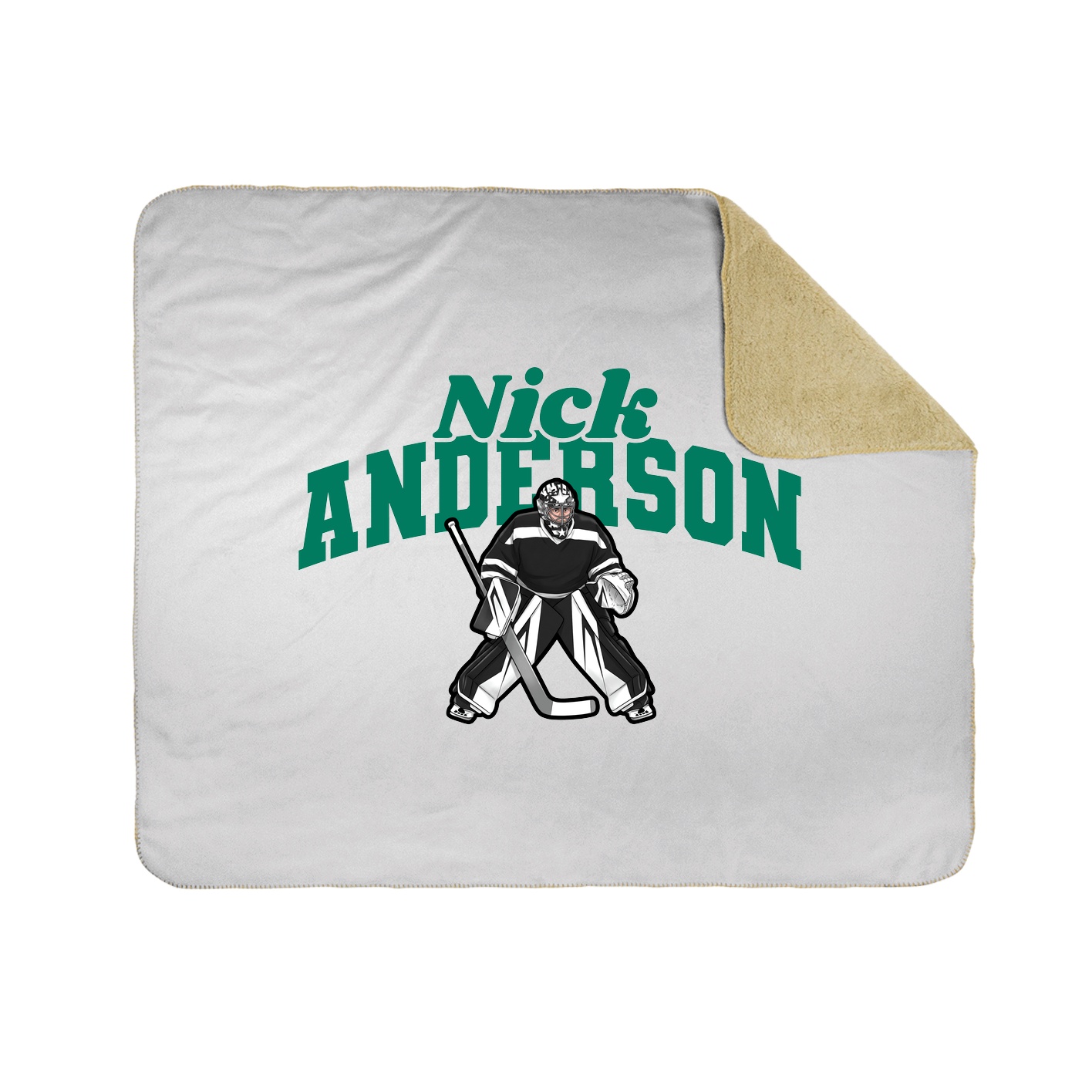 Throw Blanket — Signature Arch in White