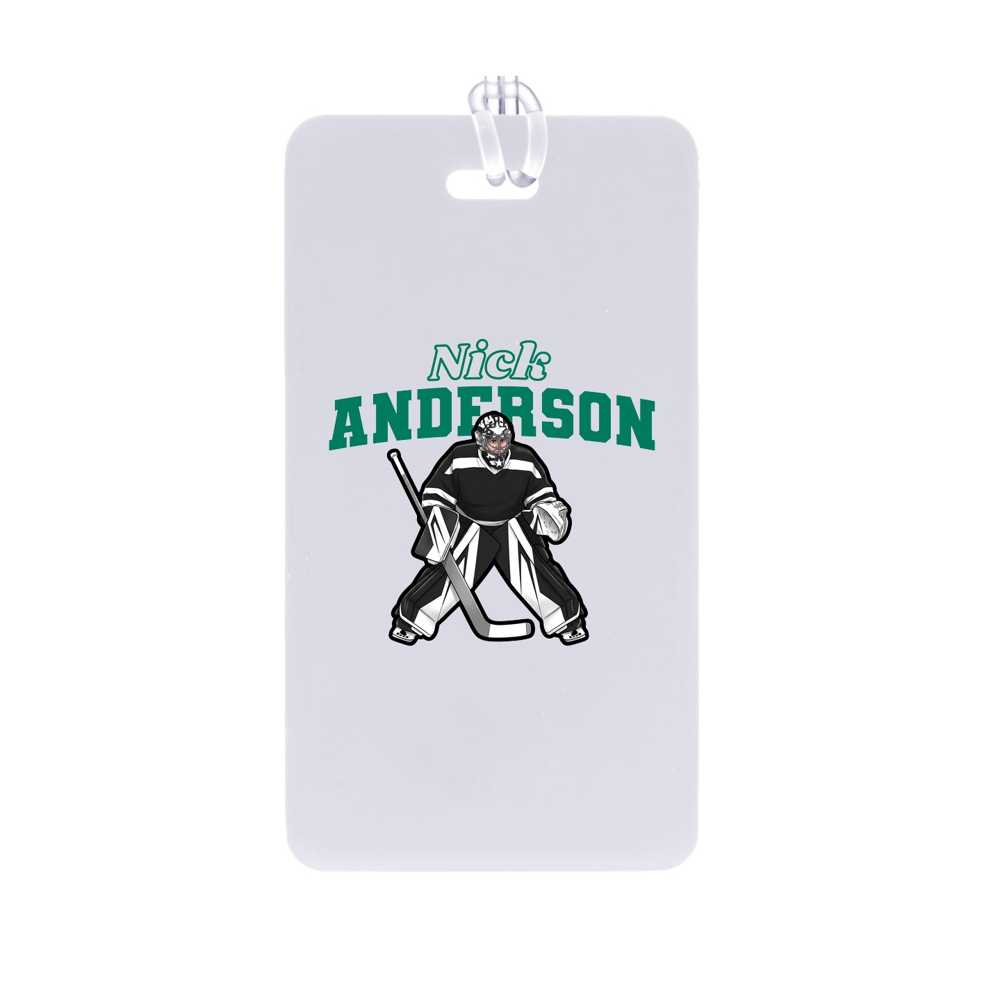 Bag Tag — Name Arch in Classic