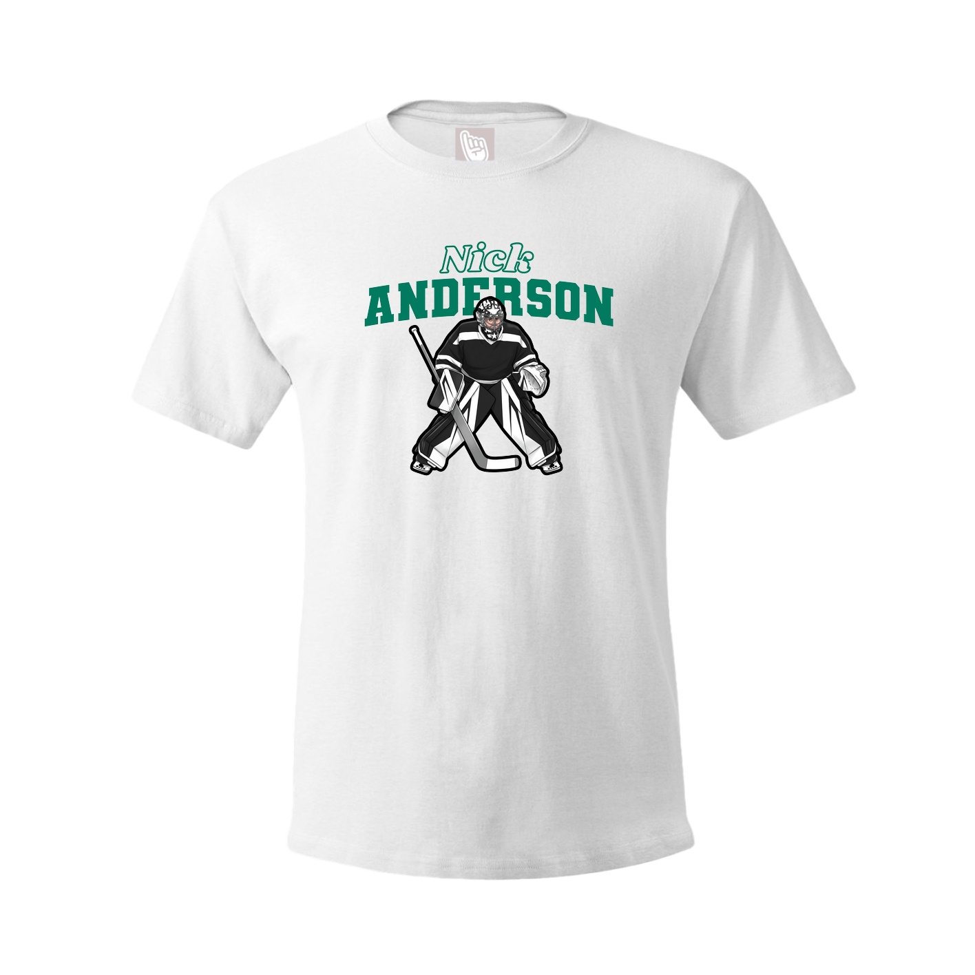 Tee — Name Arch in White