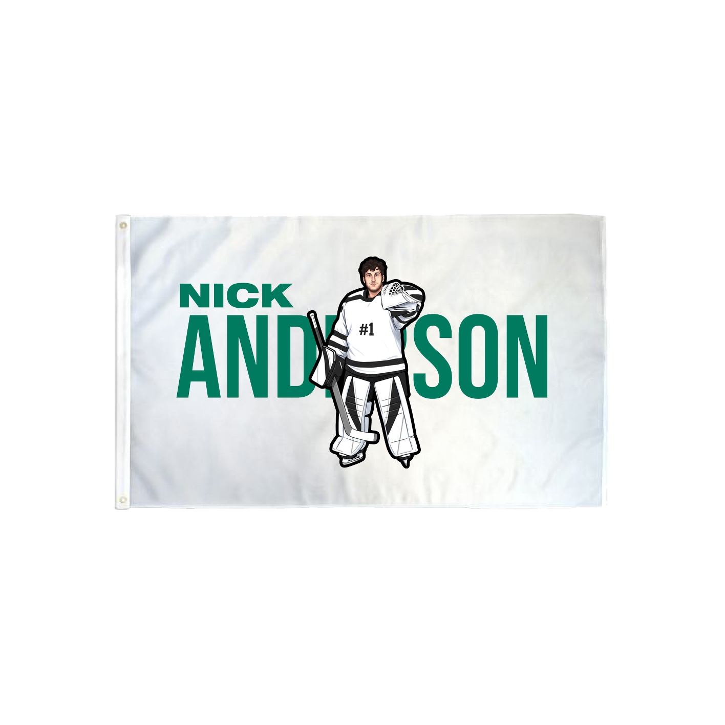3x5 Flag — Player Name in Classic