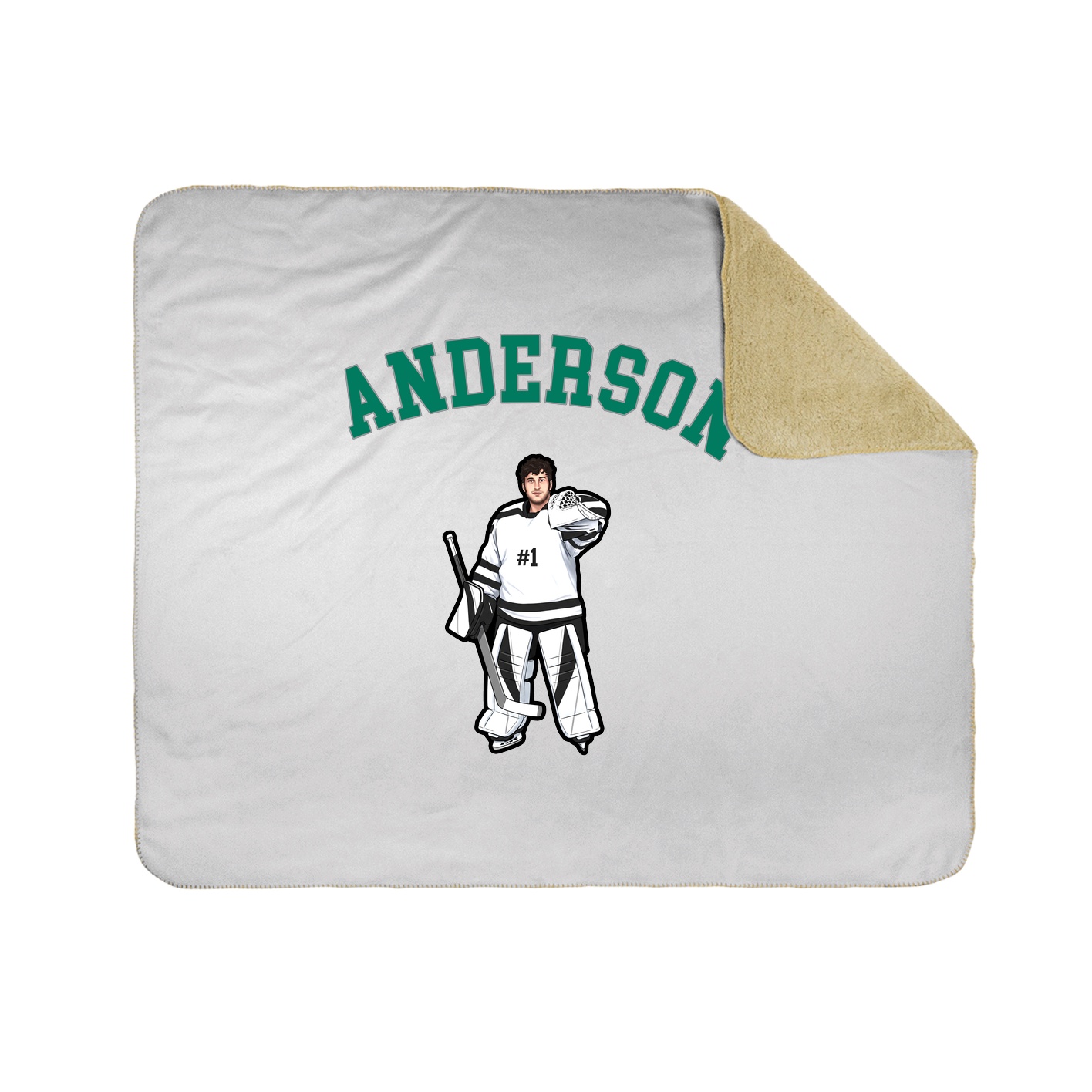 Throw Blanket — Shirsey Arch in White