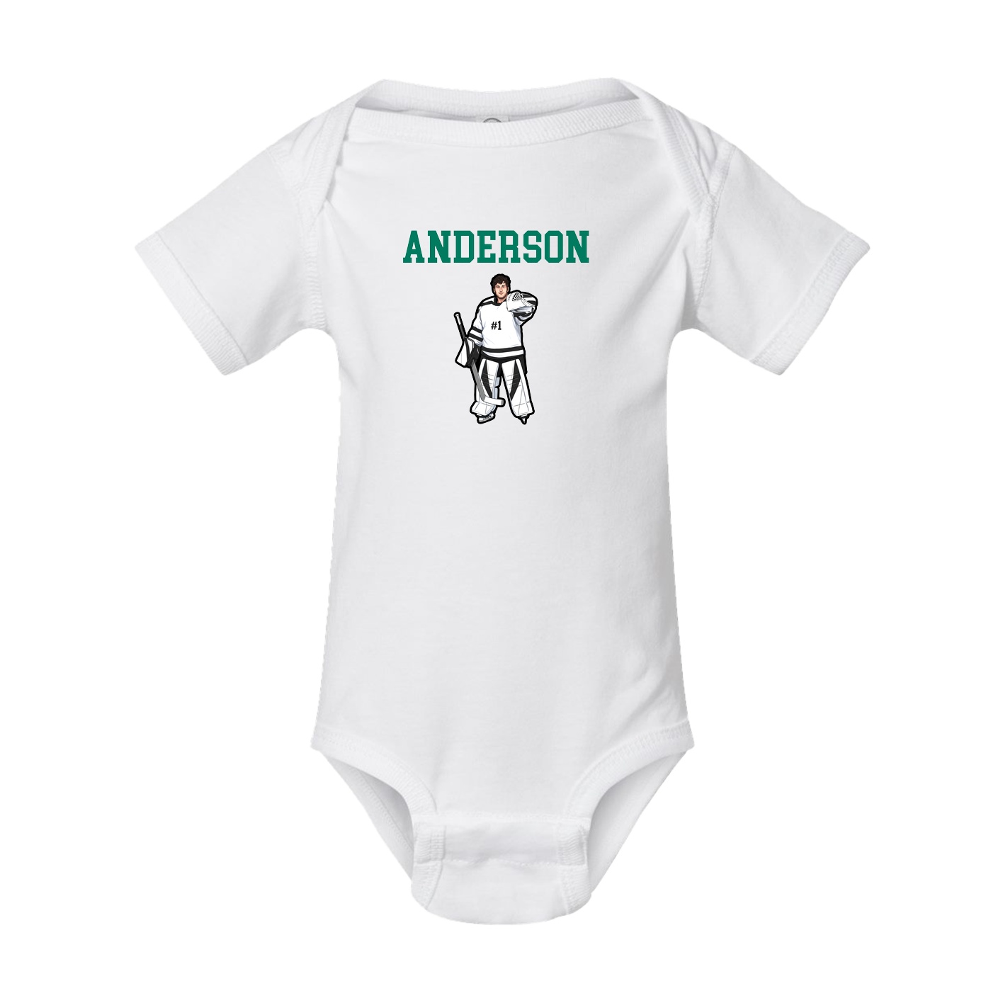 Baby Onesie — Shirsey in White