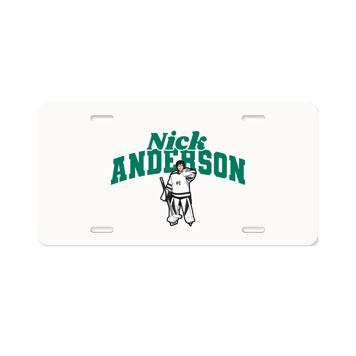 License Plate — Signature Arch in Classic
