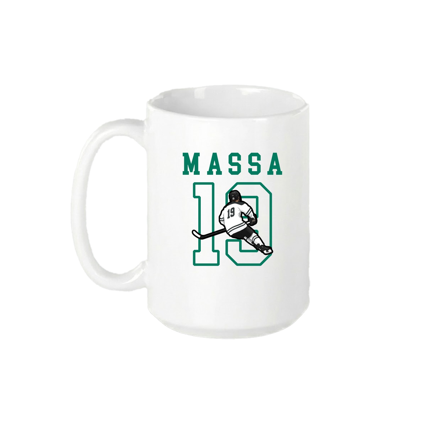 15oz Coffee Mug — Shirsey in White