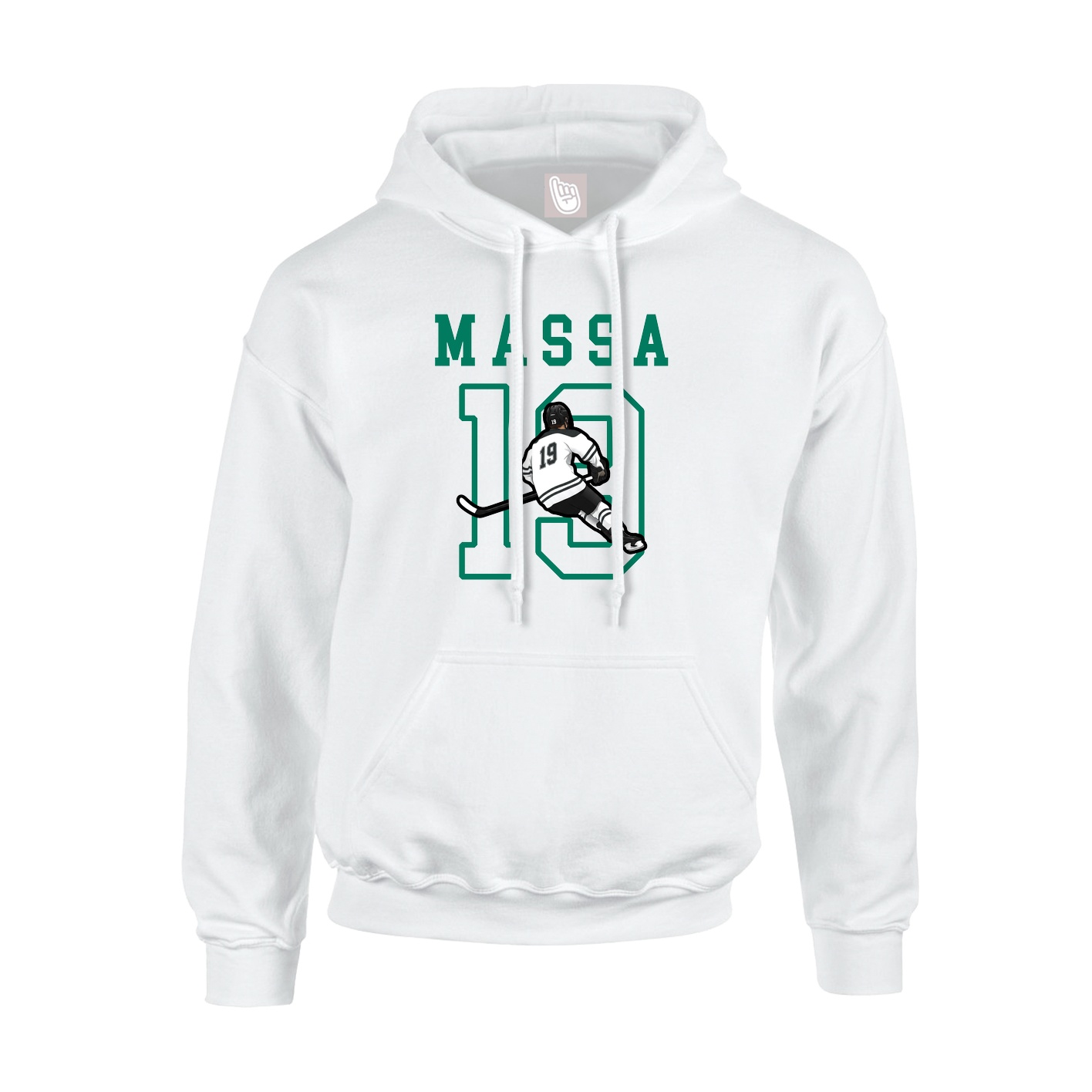 Hoodie — Shirsey in White