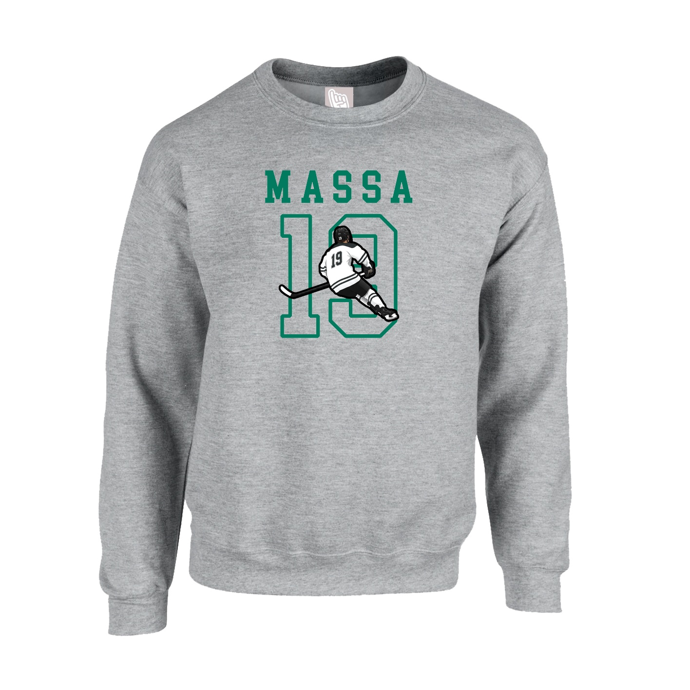 Fleece Crew — Shirsey in Grey