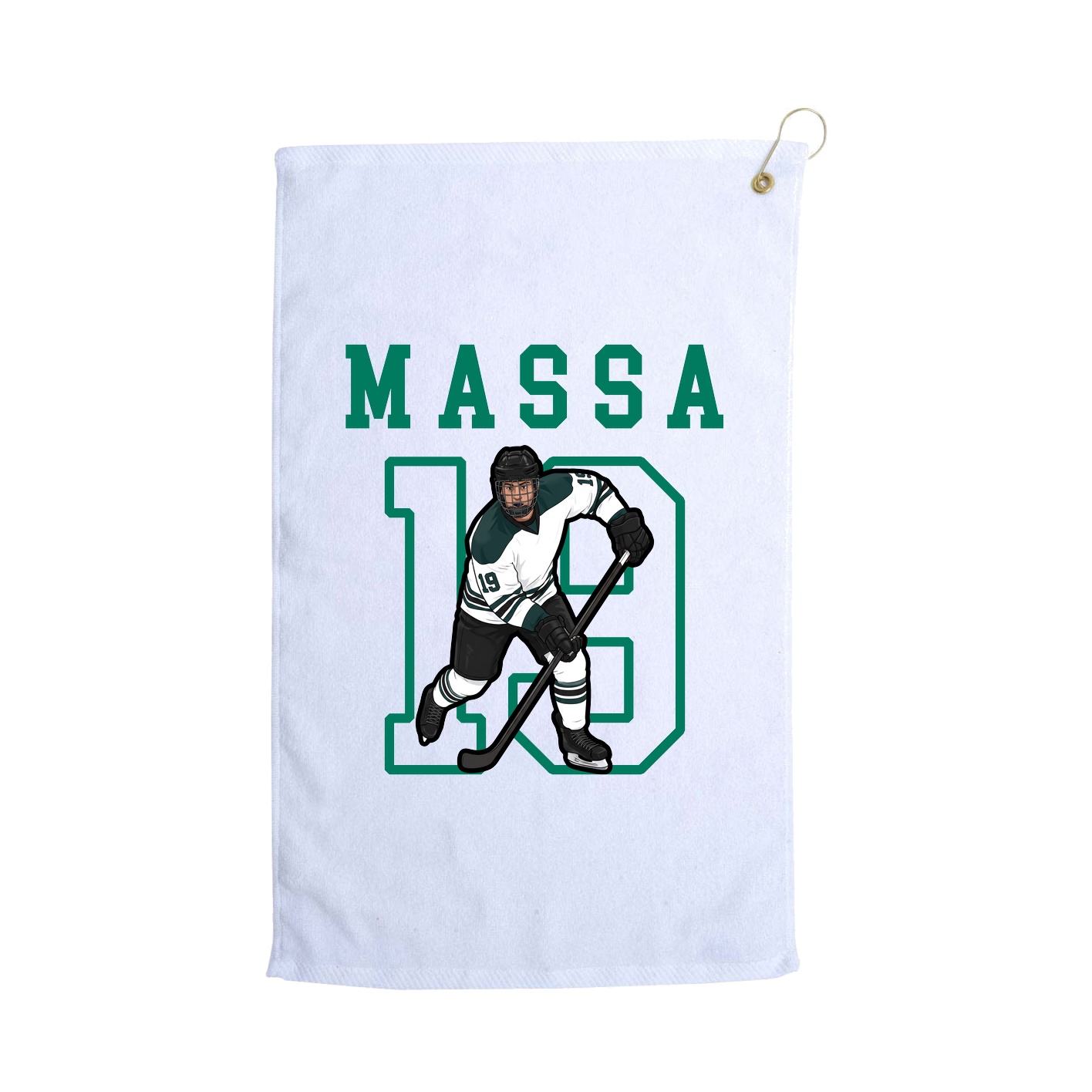 Golf Towel — Shirsey in White
