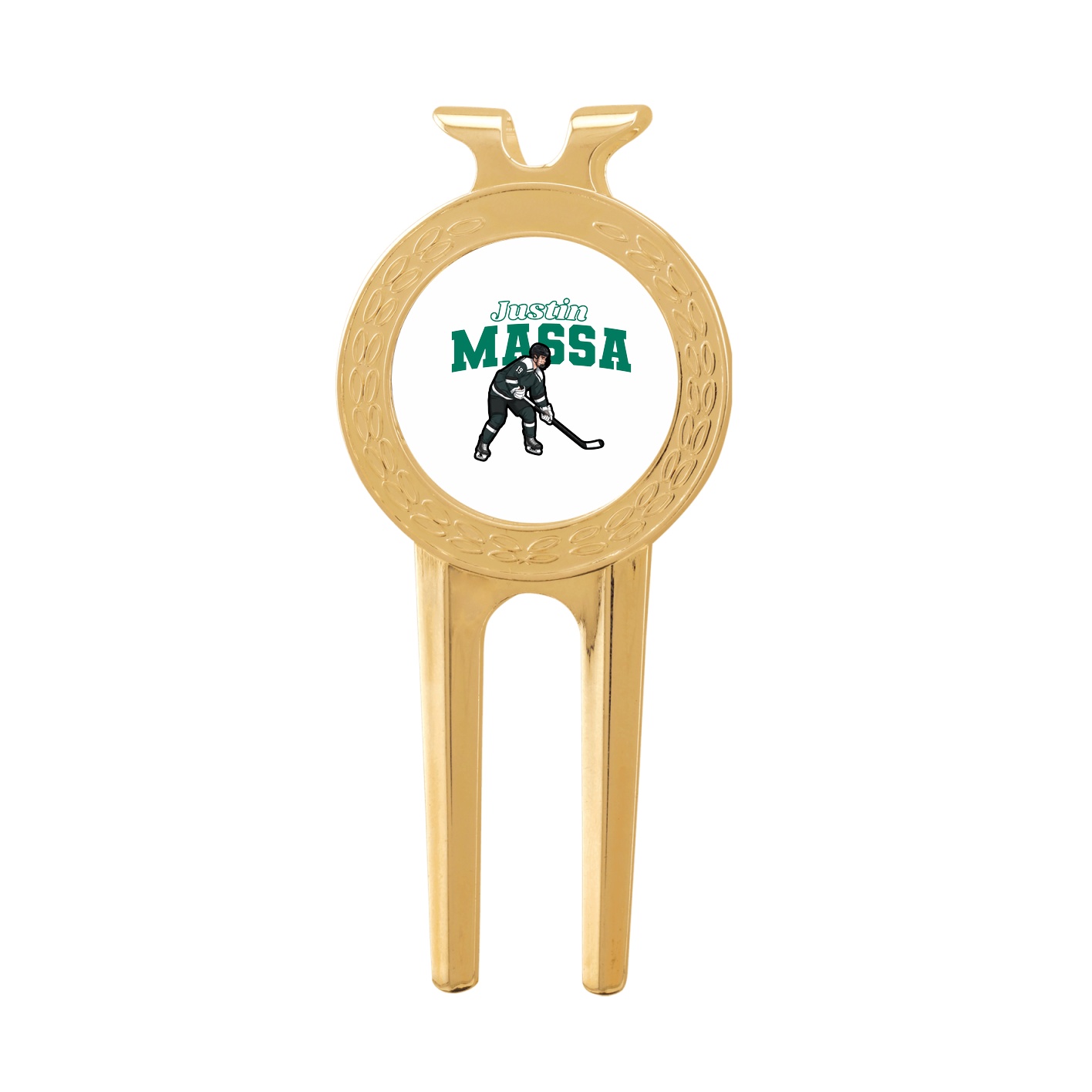 Divot Tool with Ball Marker — Name Arch in Classic