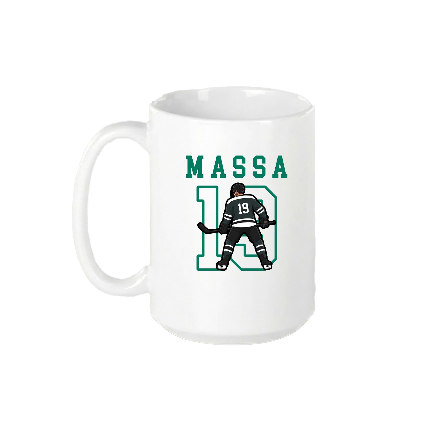 15oz Coffee Mug — Shirsey in White