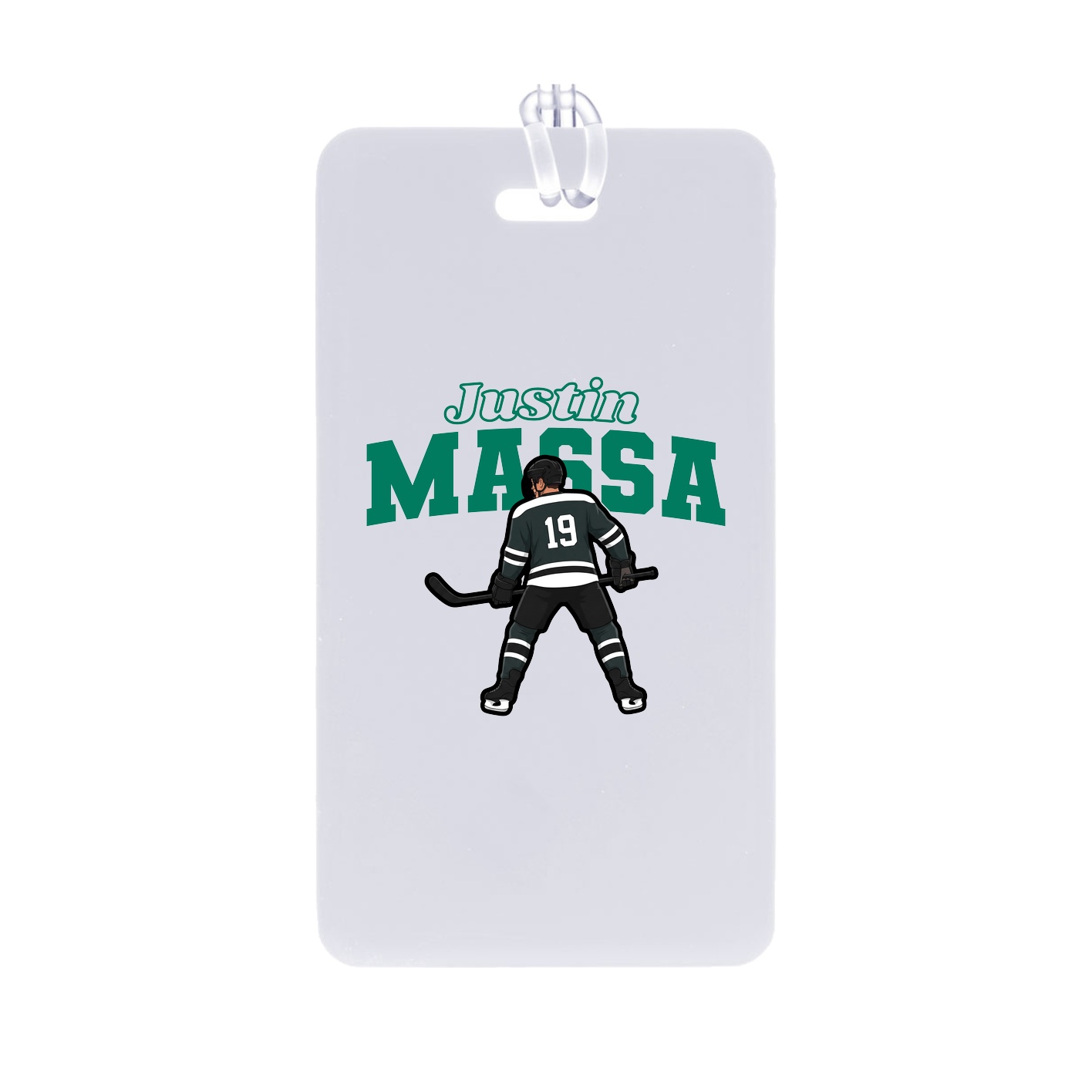 Bag Tag — Name Arch in Classic