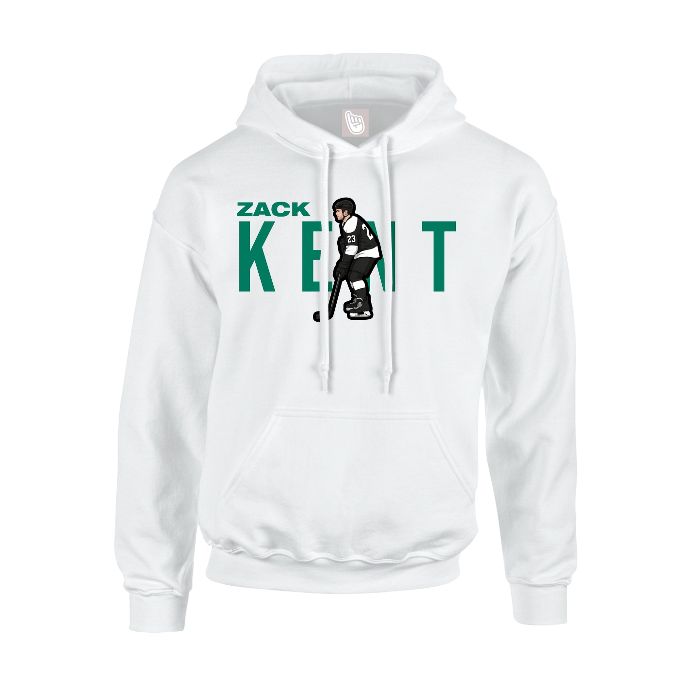 Hoodie — Player Name in White