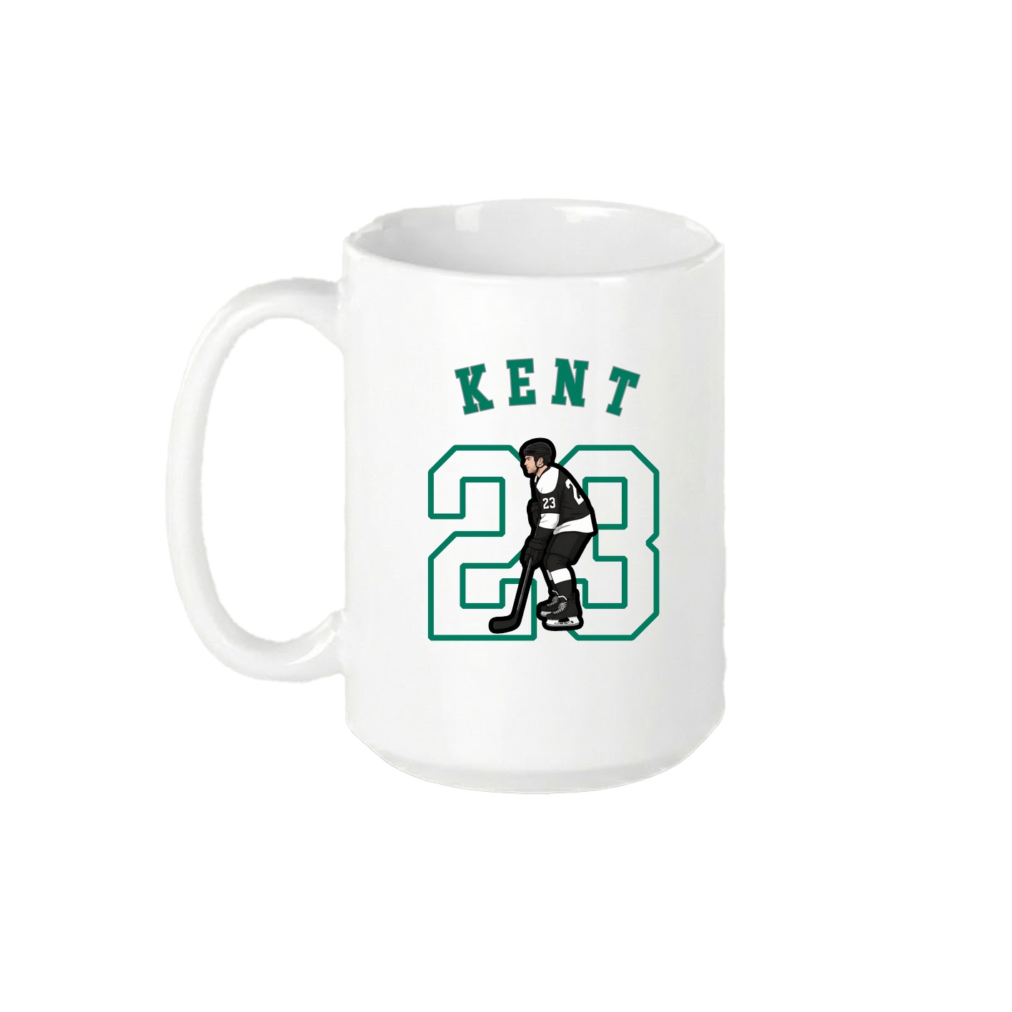 15oz Coffee Mug — Shirsey Arch in White