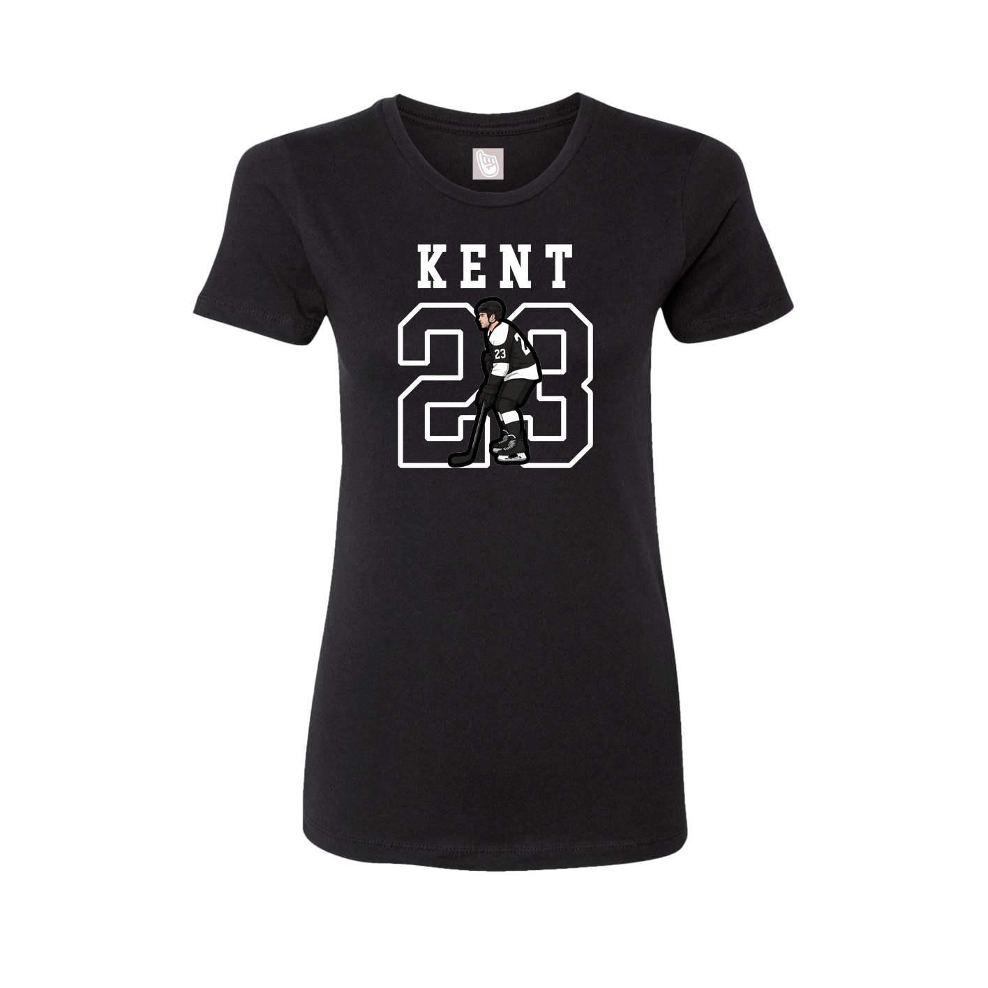 Fitted Women's Tee — Shirsey in Black