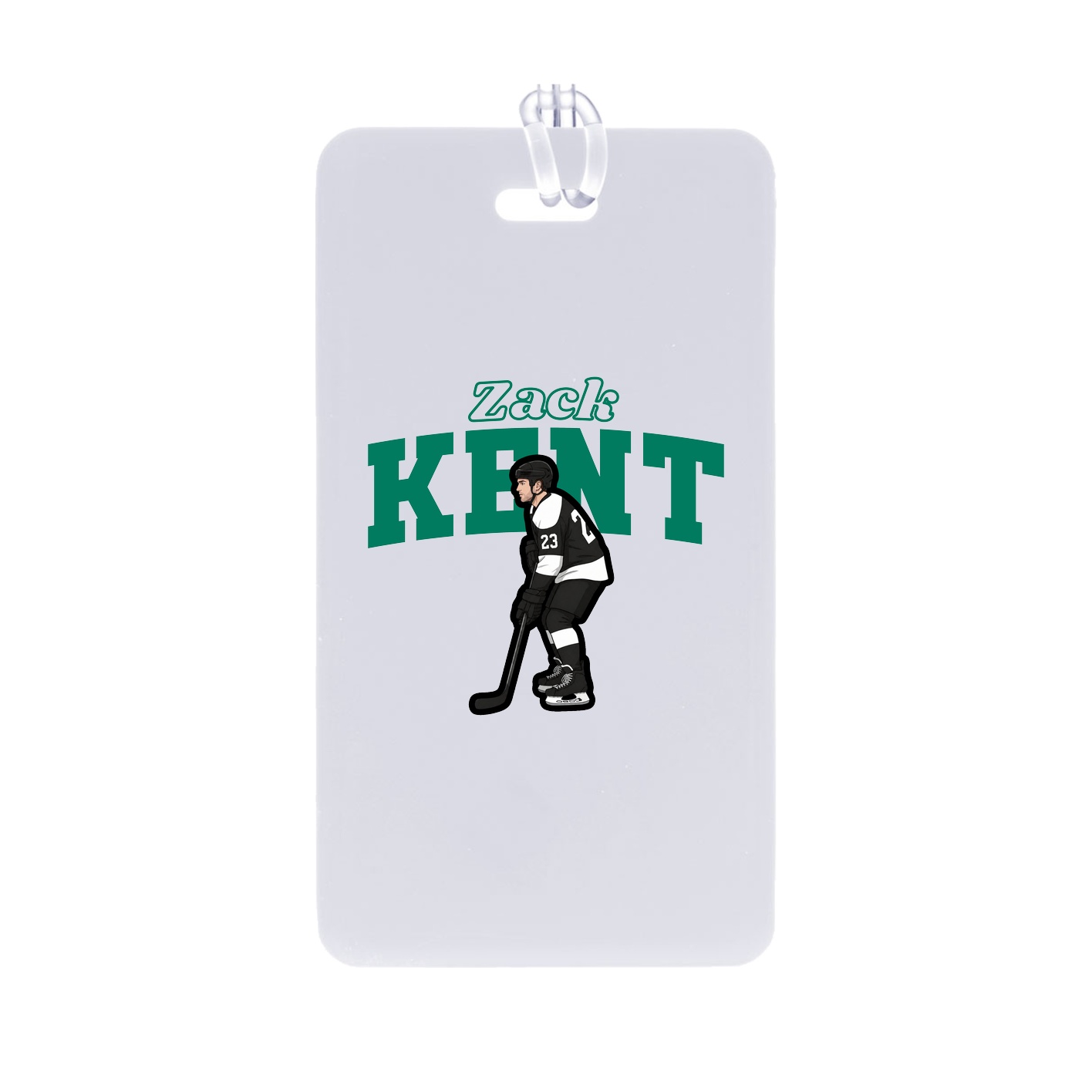 Bag Tag — Name Arch in Classic