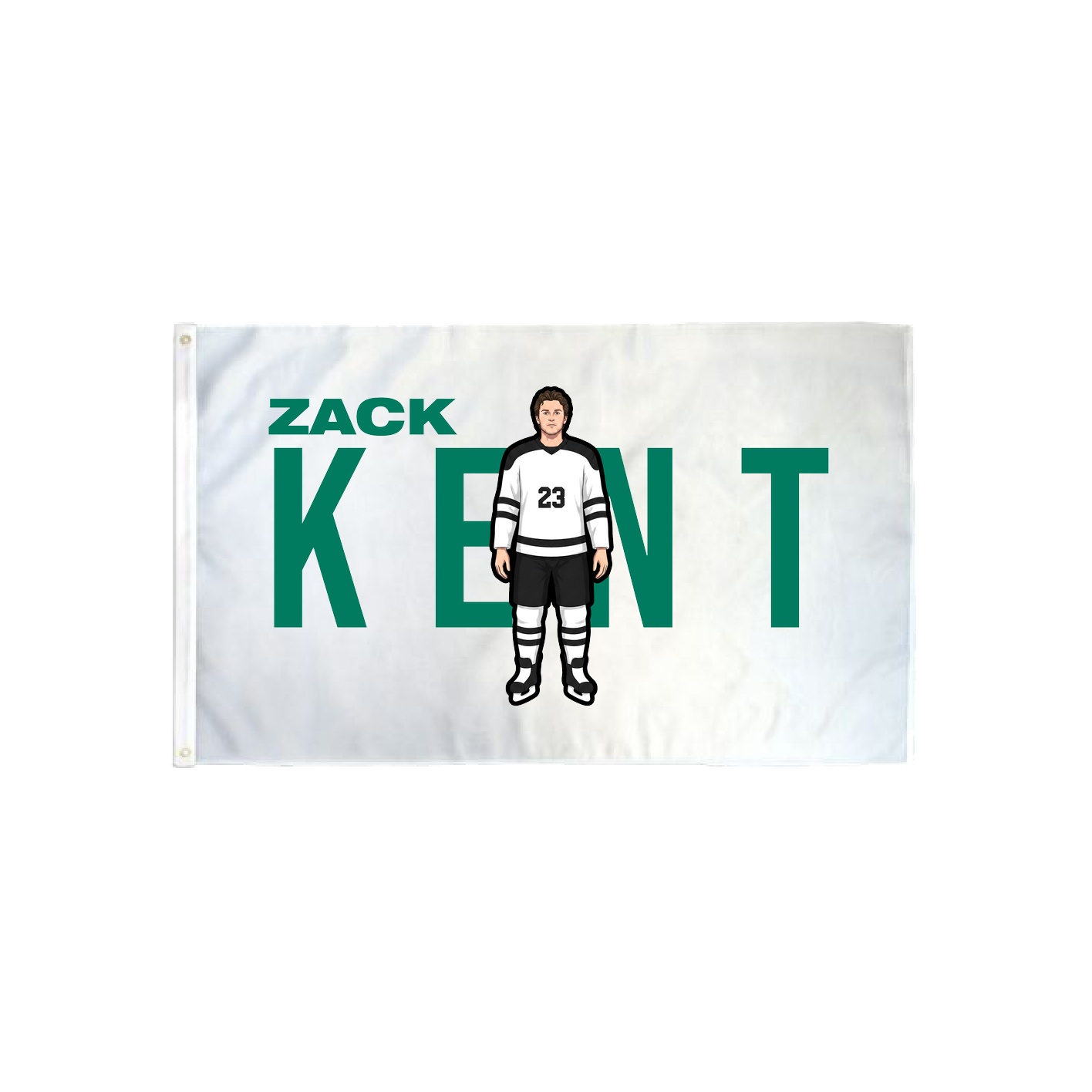 3x5 Flag — Player Name in Classic