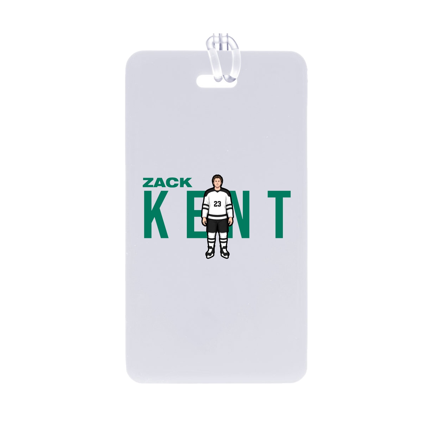 Bag Tag — Player Name in Classic