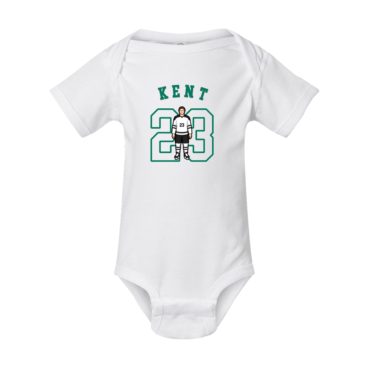 Baby Onesie — Shirsey Arch in White