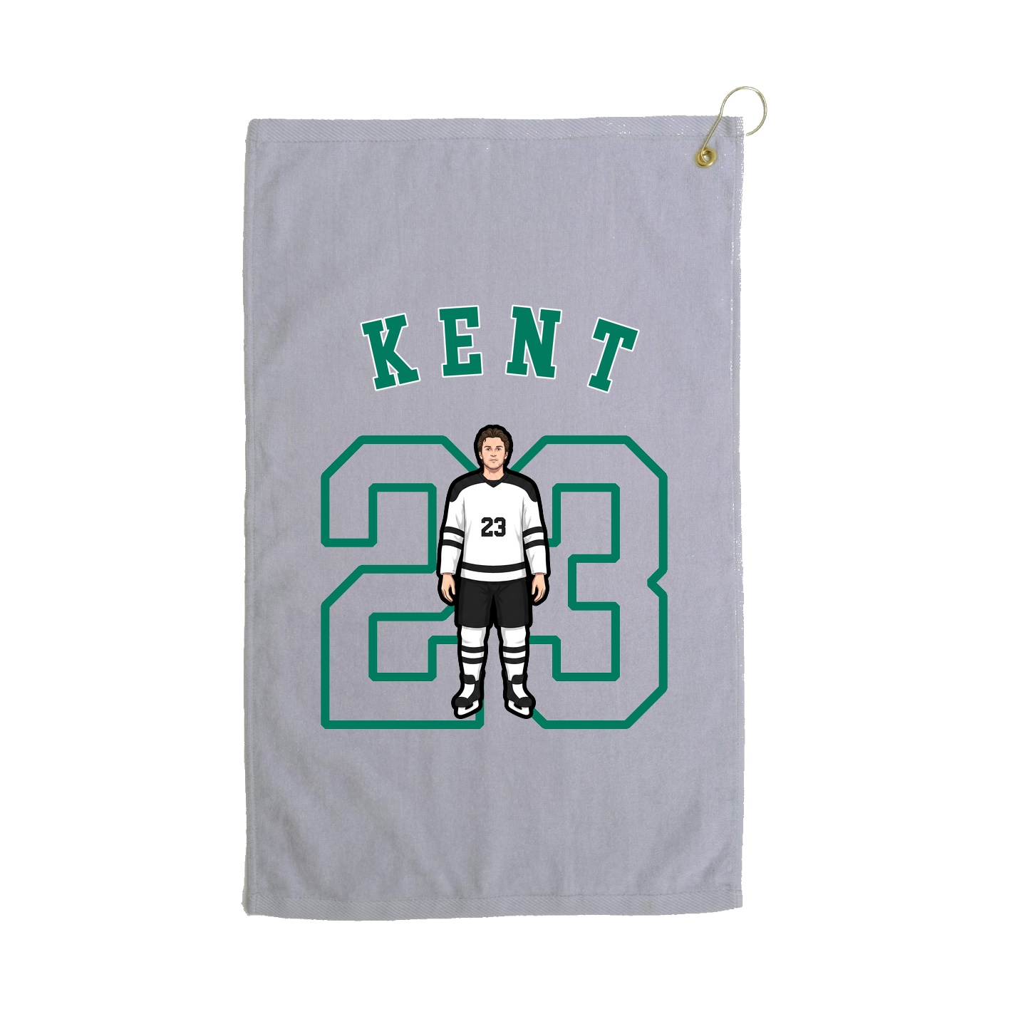 Golf Towel — Shirsey Arch in Grey