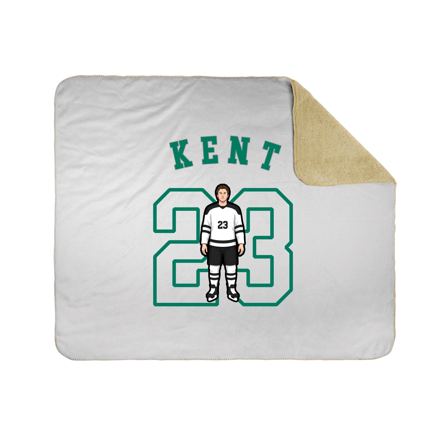 Throw Blanket — Shirsey Arch in White