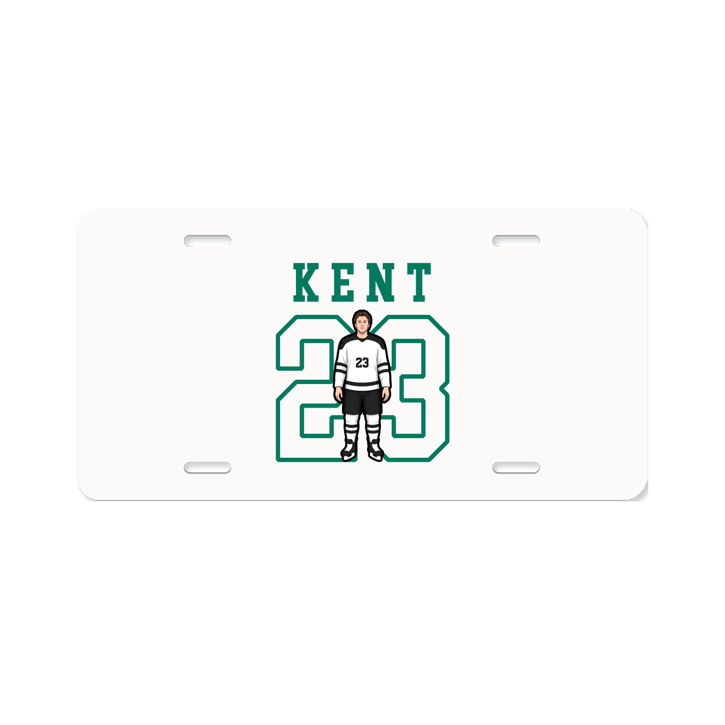License Plate — Shirsey in Classic