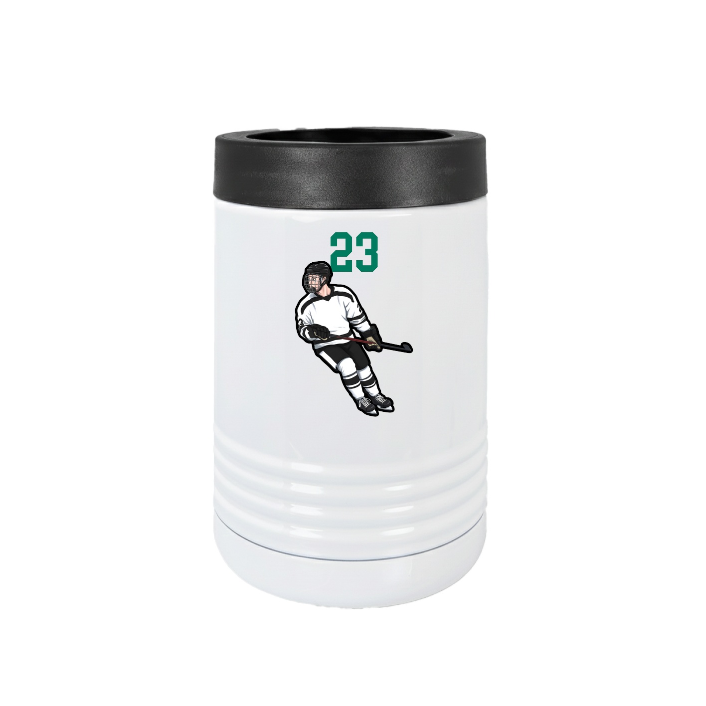 Beverage Holder — Number Top in White