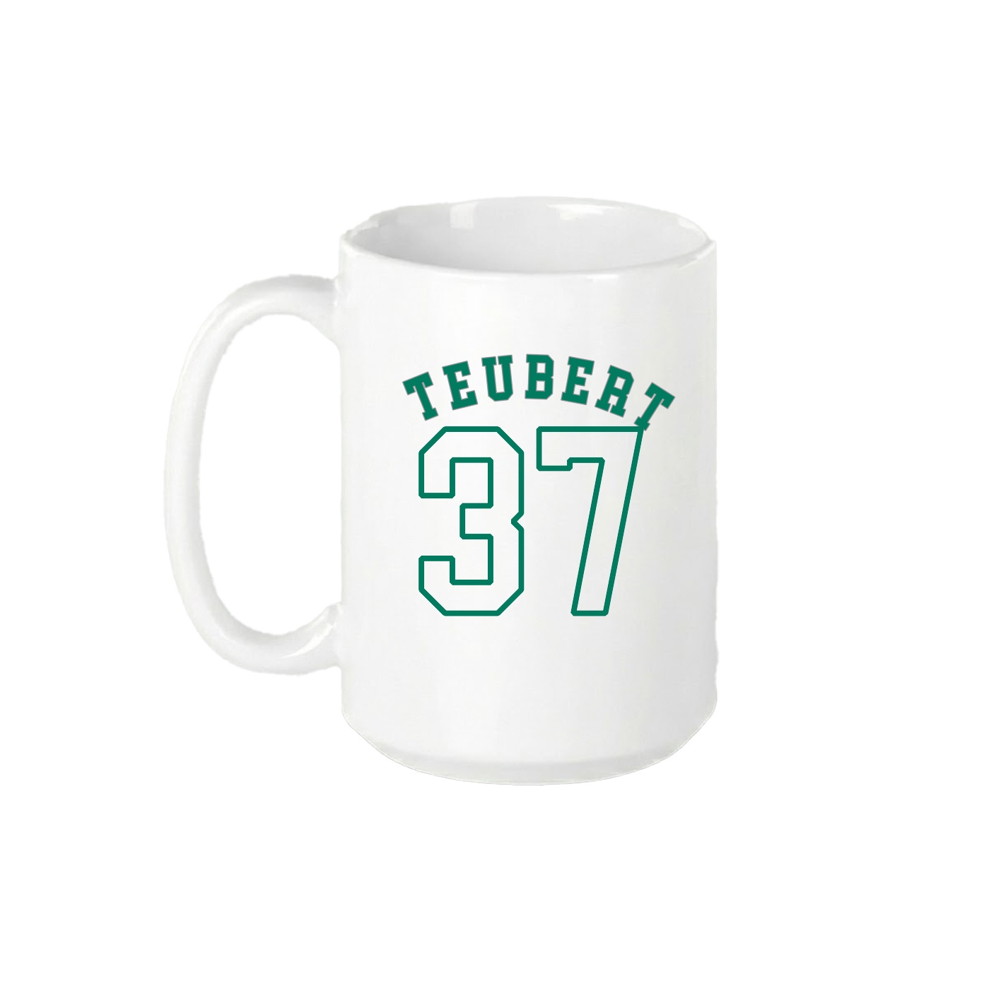 15oz Coffee Mug — Shirsey Arch in White