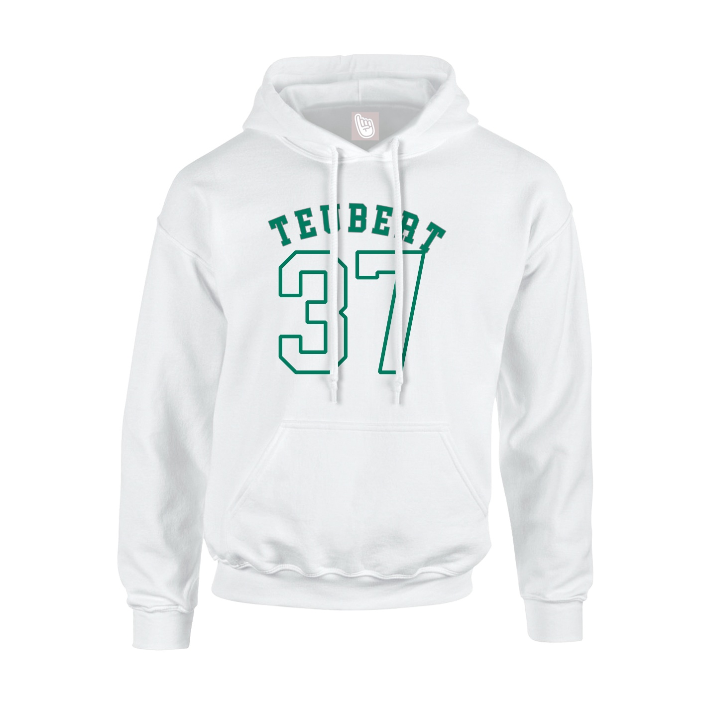 Hoodie — Shirsey Arch in White