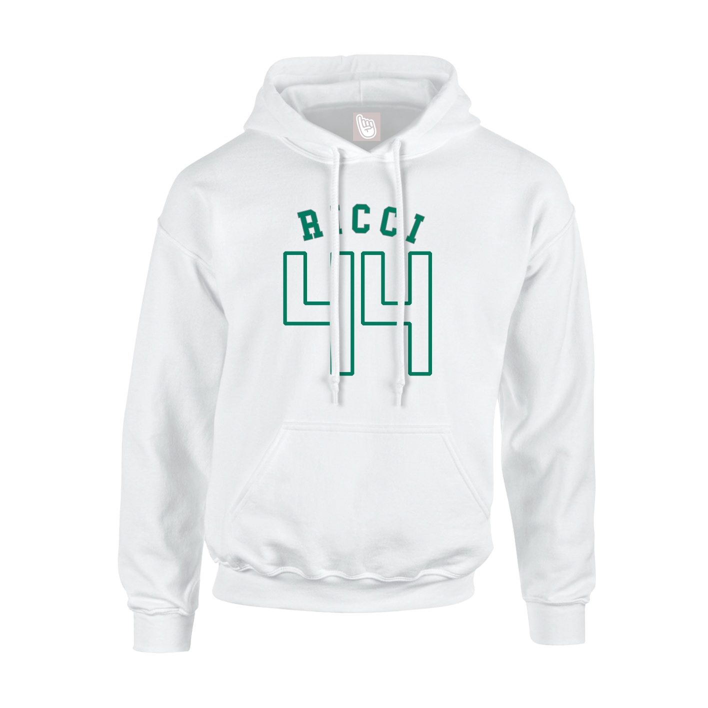 Hoodie — Shirsey Arch in White