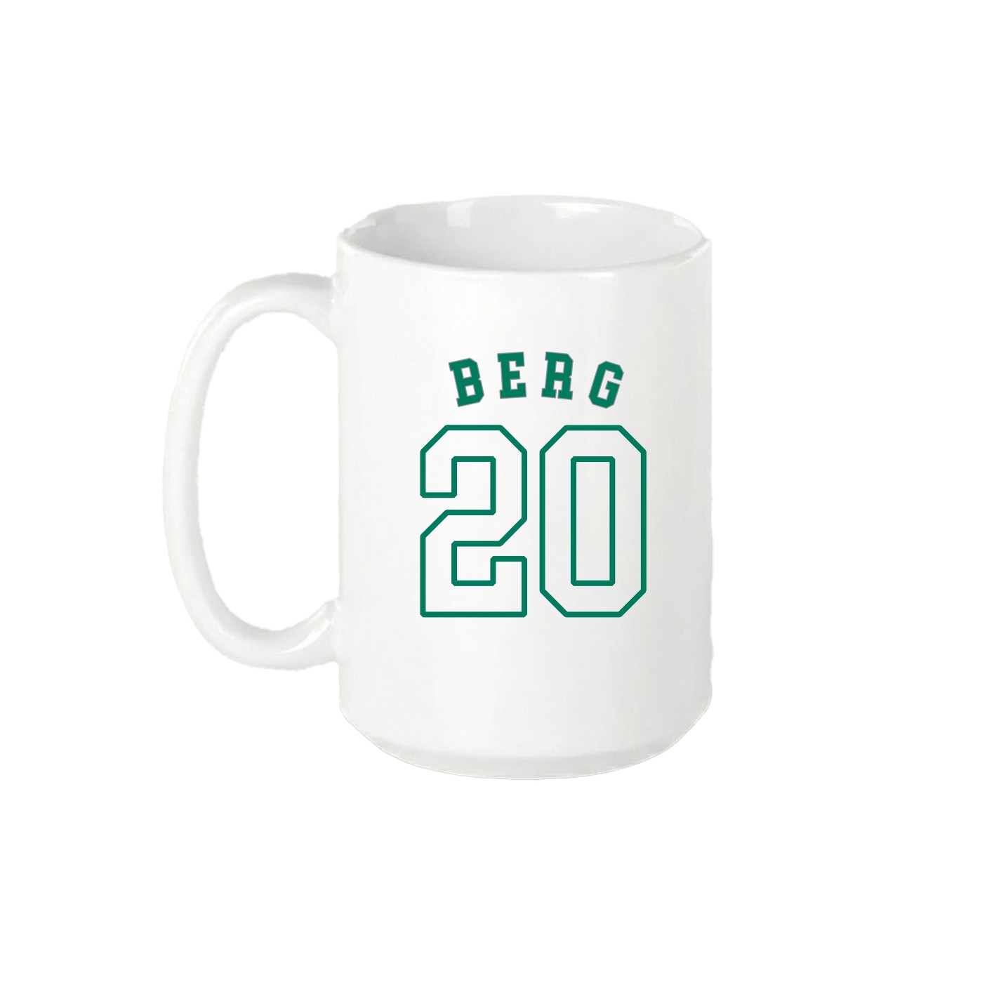 15oz Coffee Mug — Shirsey Arch in White