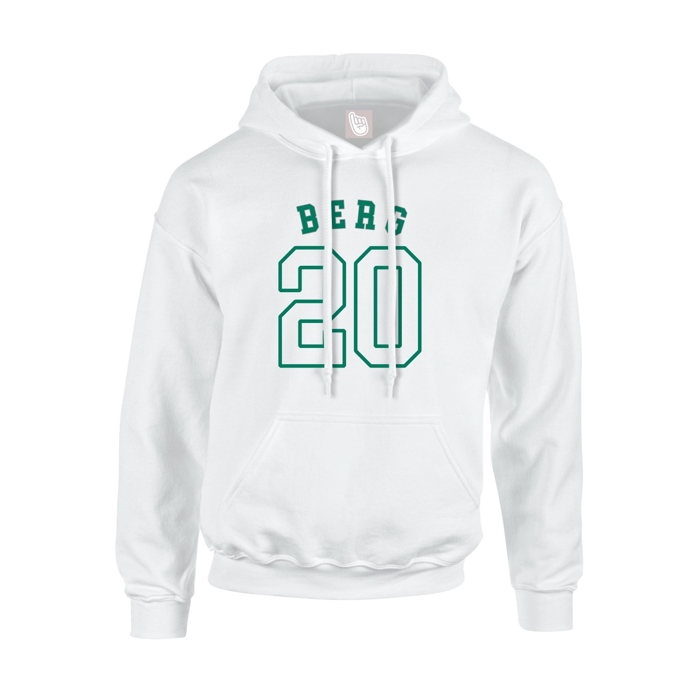 Hoodie — Shirsey Arch in White