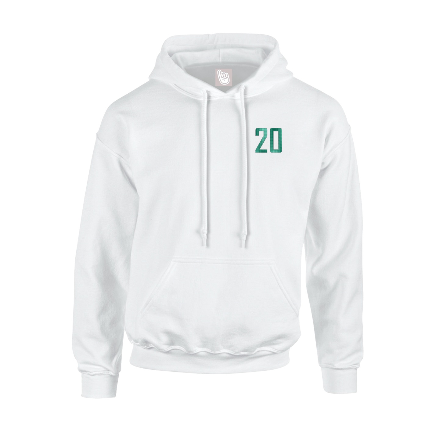 Hoodie — Front Shirsy in White
