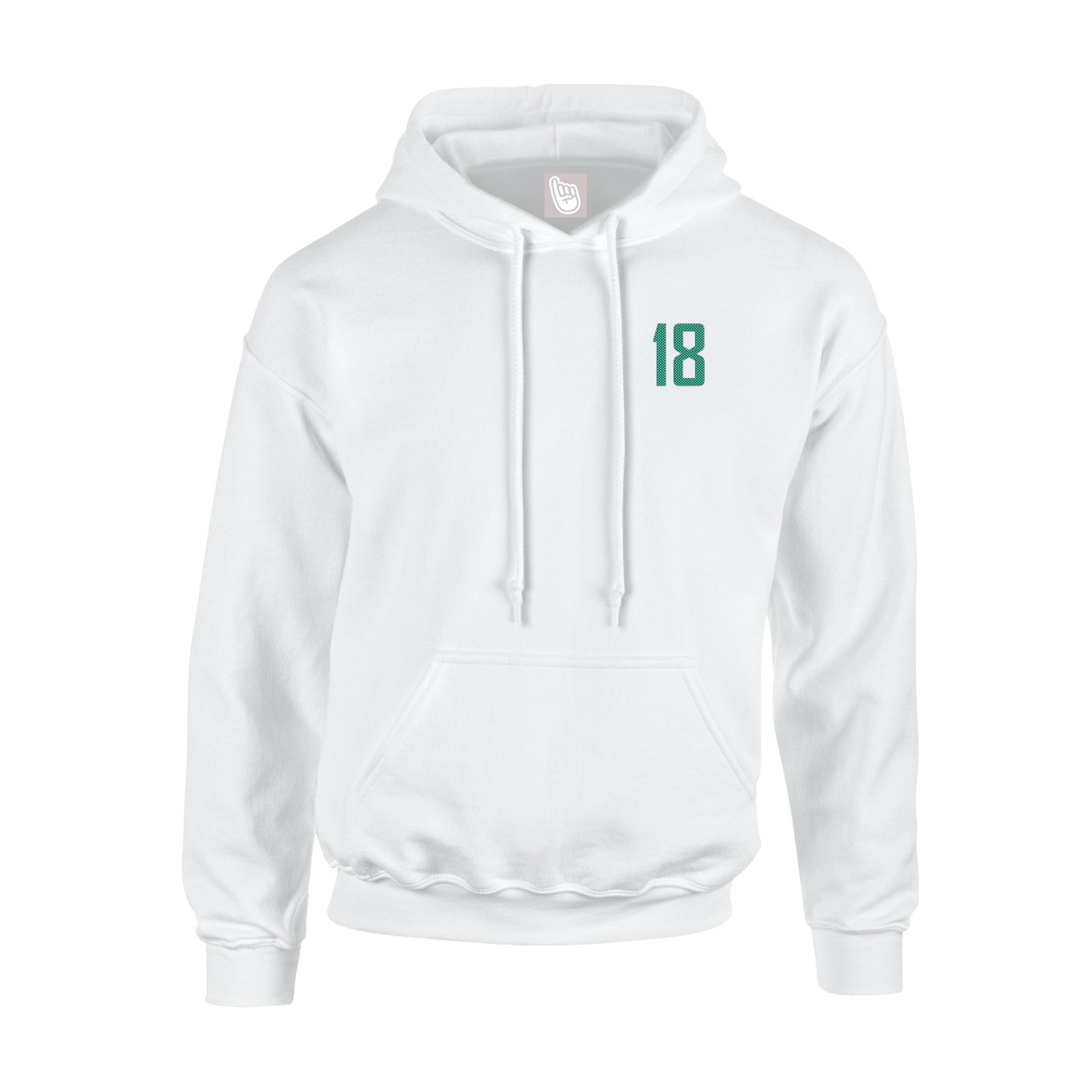 Hoodie — Front Shirsy in White