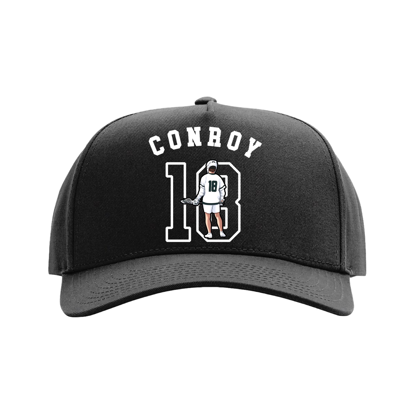 Full Fabric Five-Panel Champ Cap