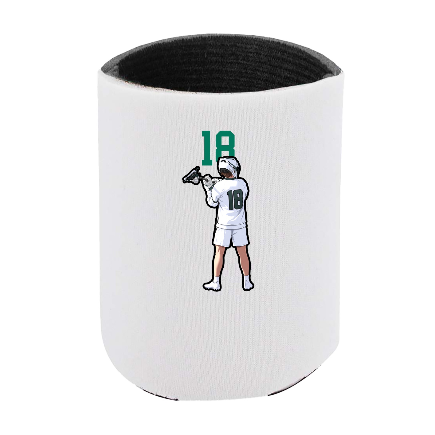 Can Holder — Number Top in White