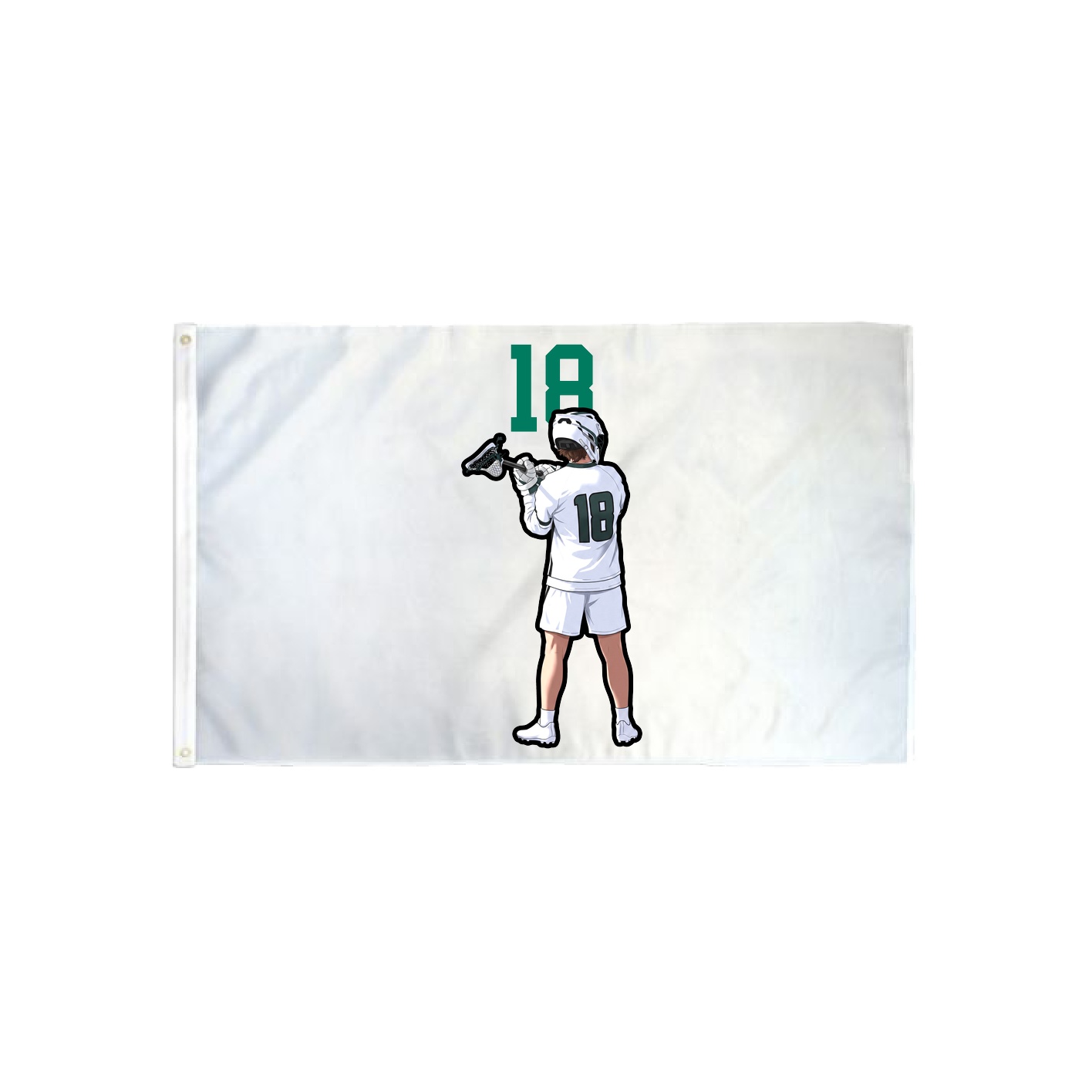 3x5 Flag — Number Top in Classic