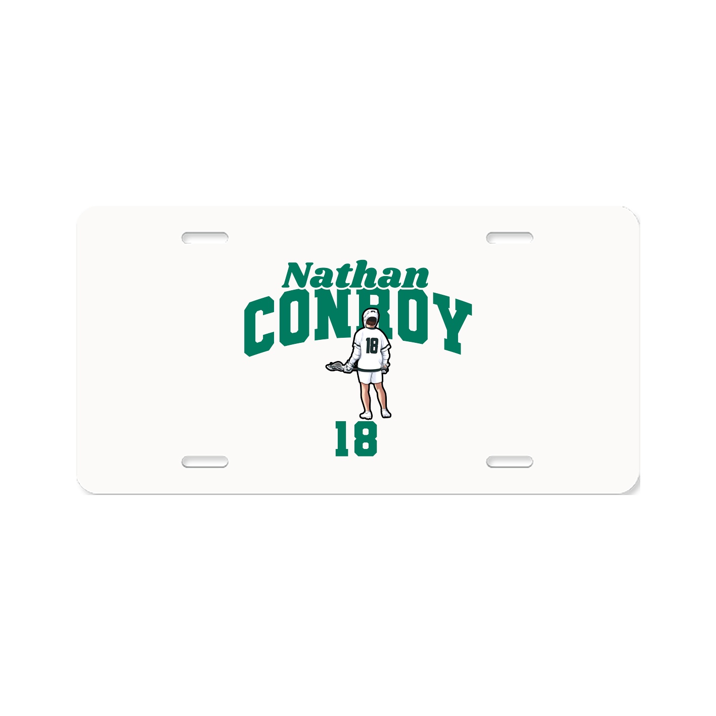 License Plate — Signature Arch in Classic