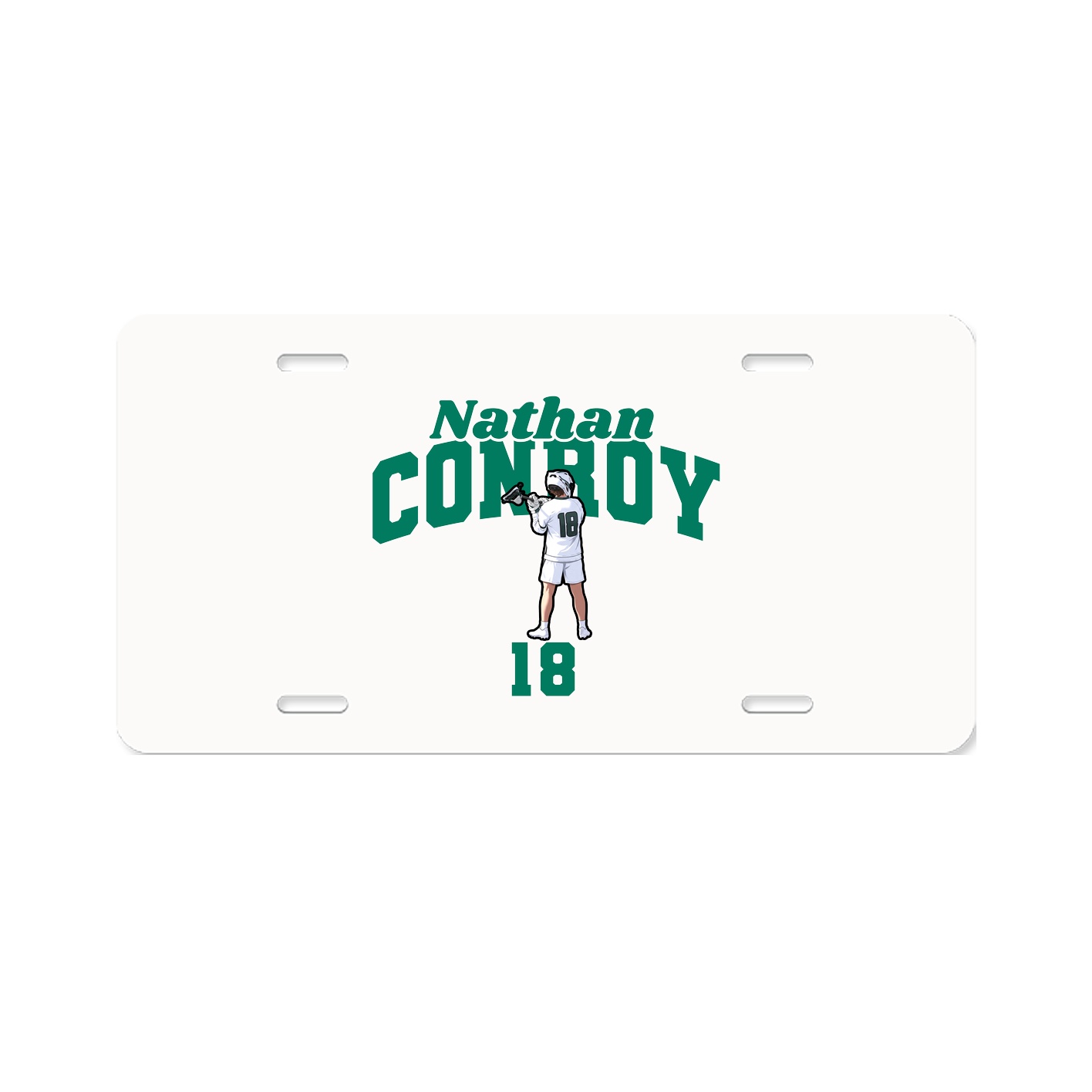 License Plate — Signature Arch in Classic