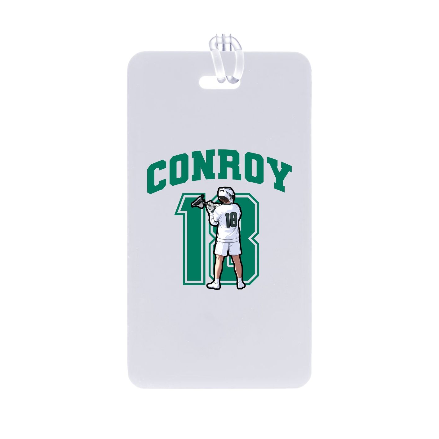 Bag Tag — Number in Classic