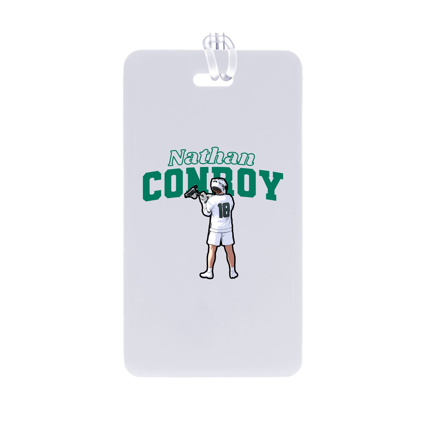 Bag Tag — Name Arch in Classic
