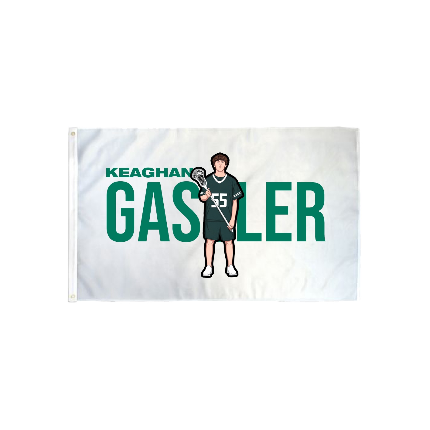 3x5 Flag — Player Name in Classic