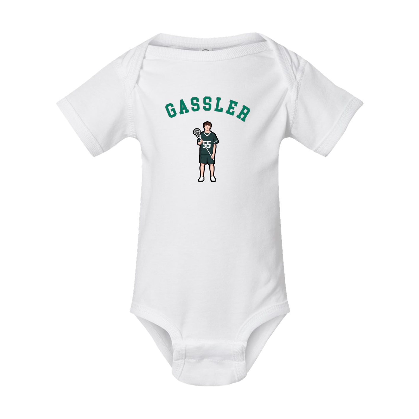 Baby Onesie — Shirsey Arch in White