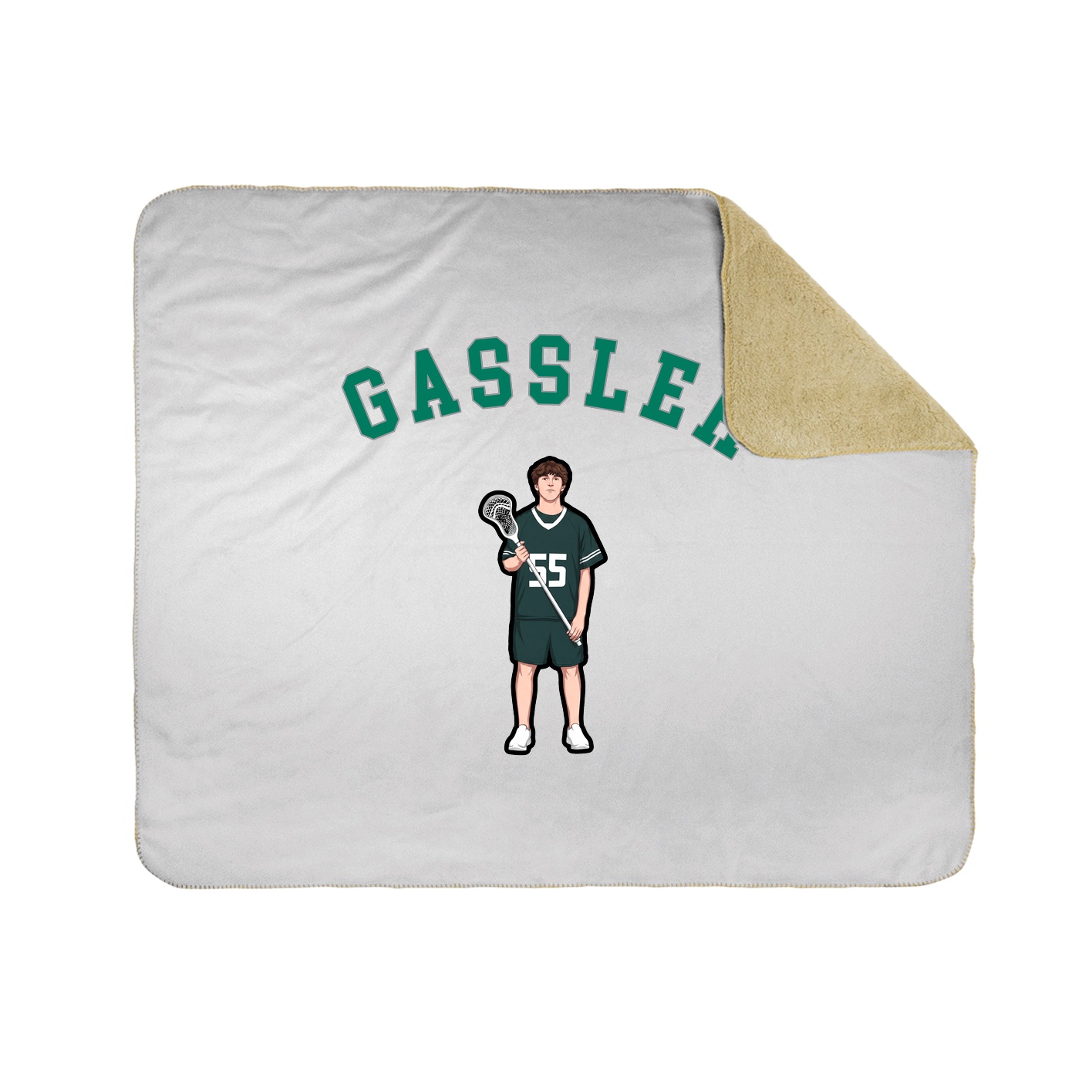 Throw Blanket — Shirsey Arch in White