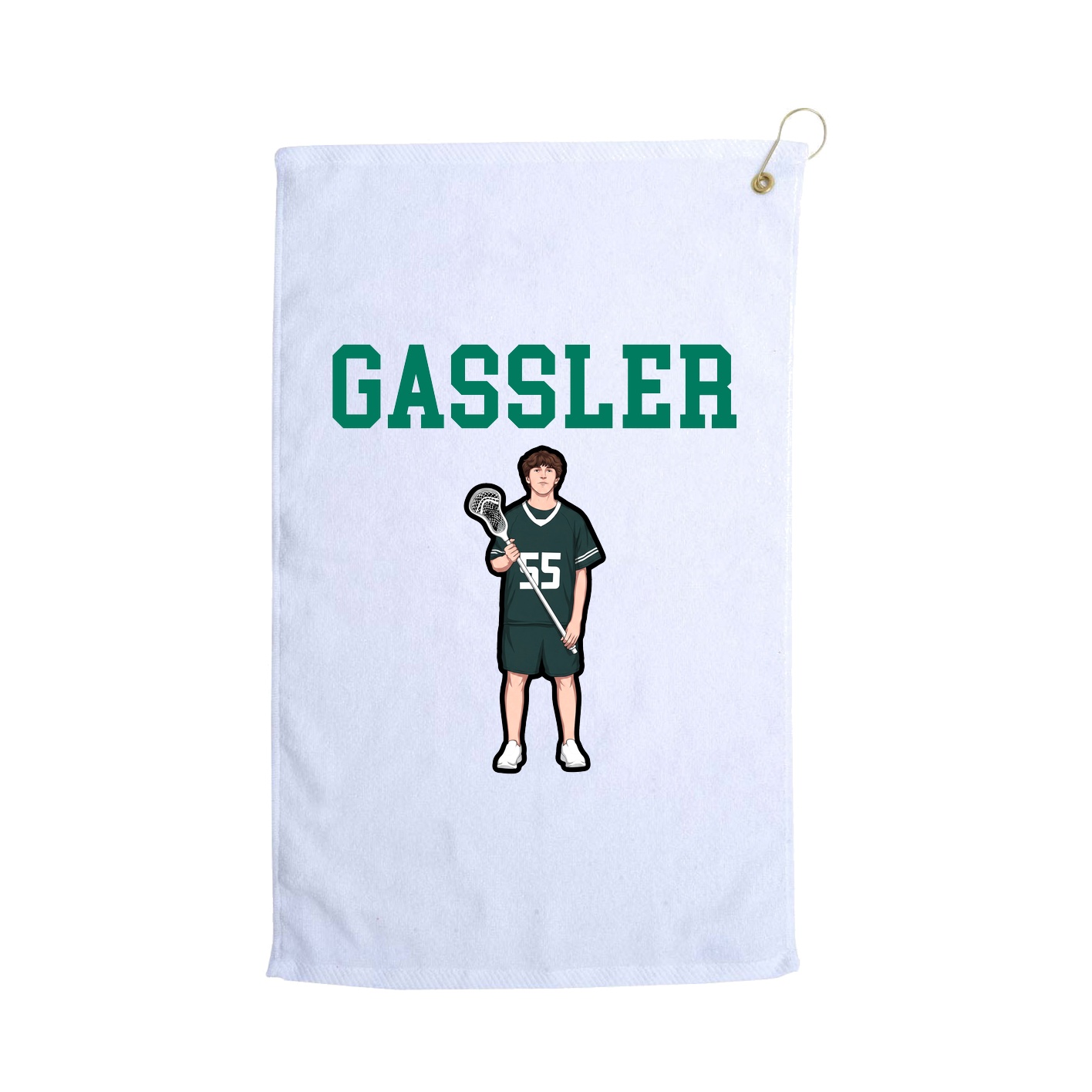 Golf Towel — Shirsey in White